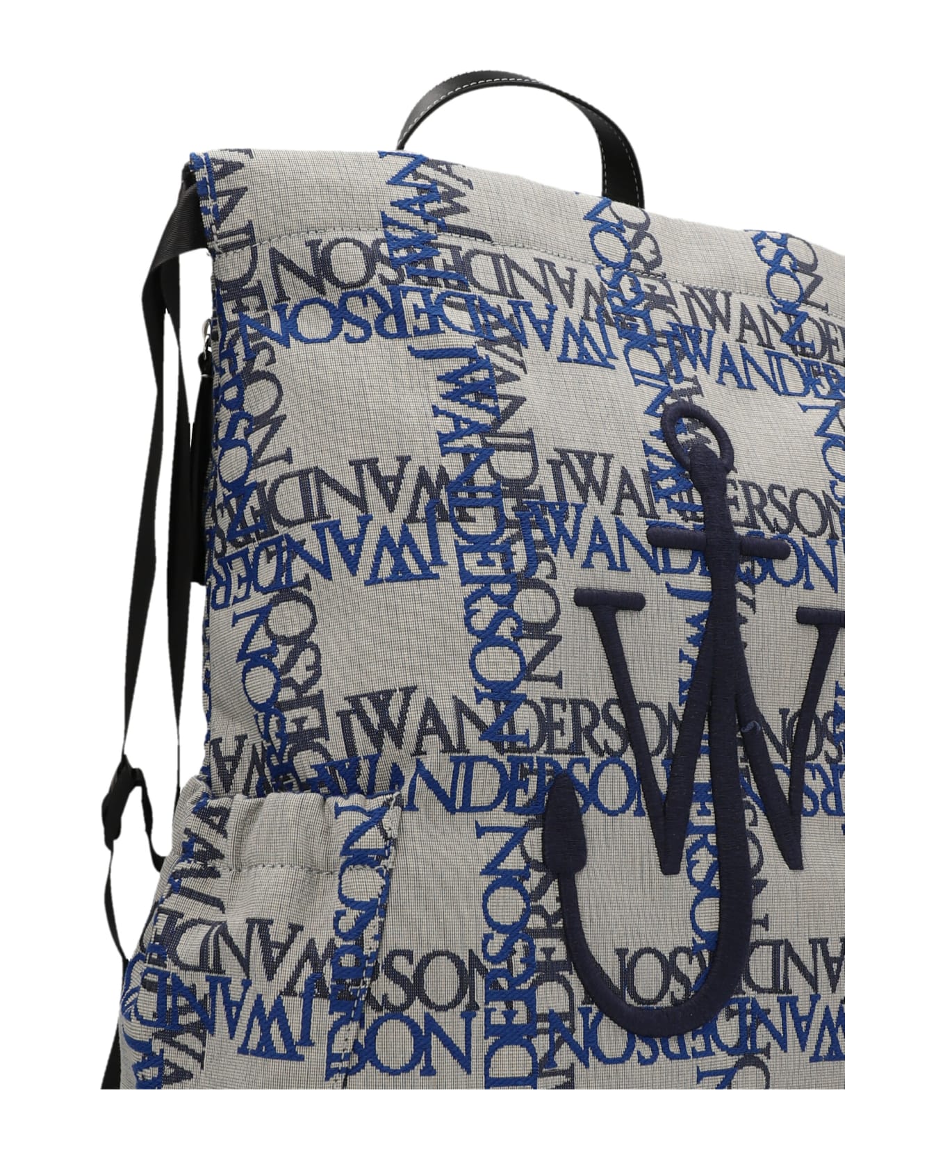 J.W. Anderson 'anchor' Backpack - Off White/blue