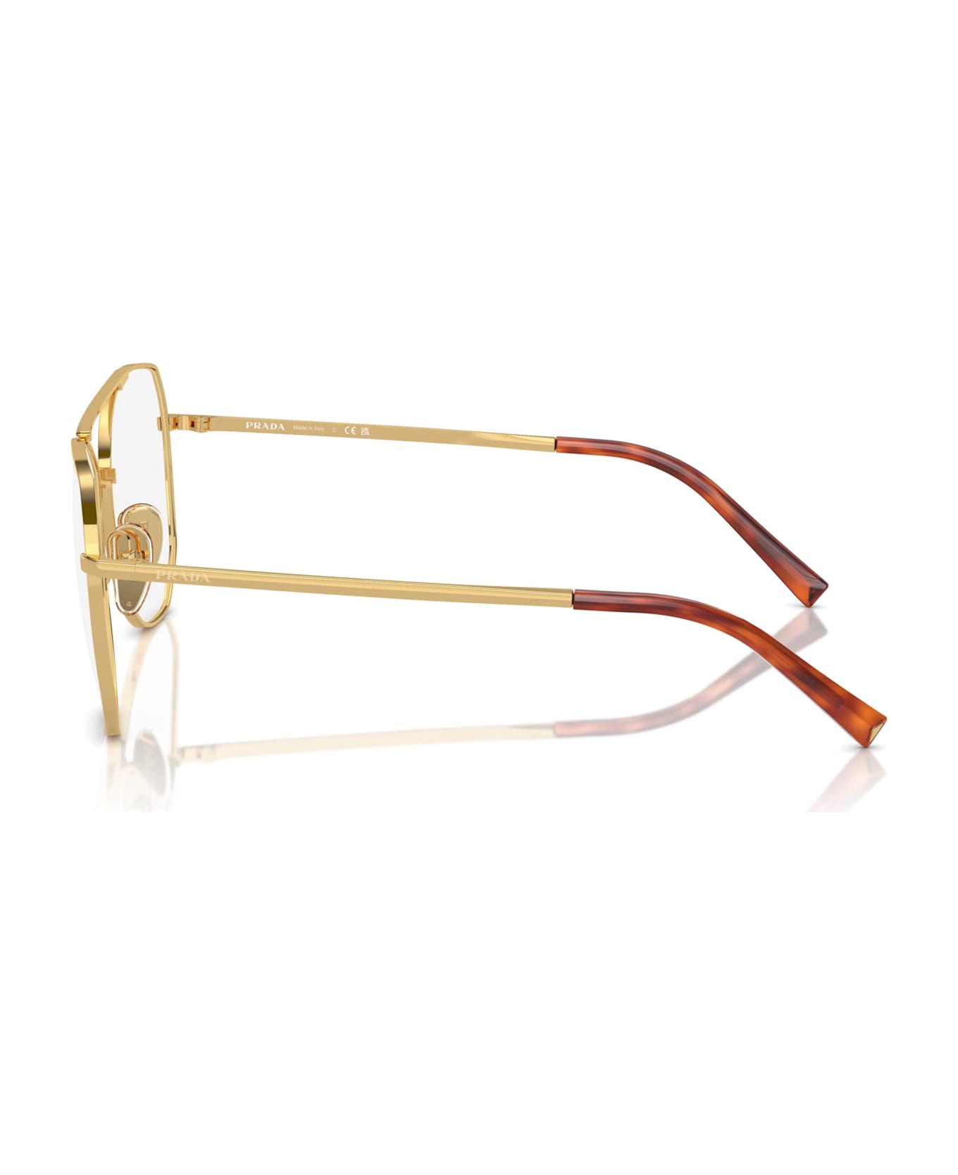 Prada Eyewear Glasses - Oro アイウェア