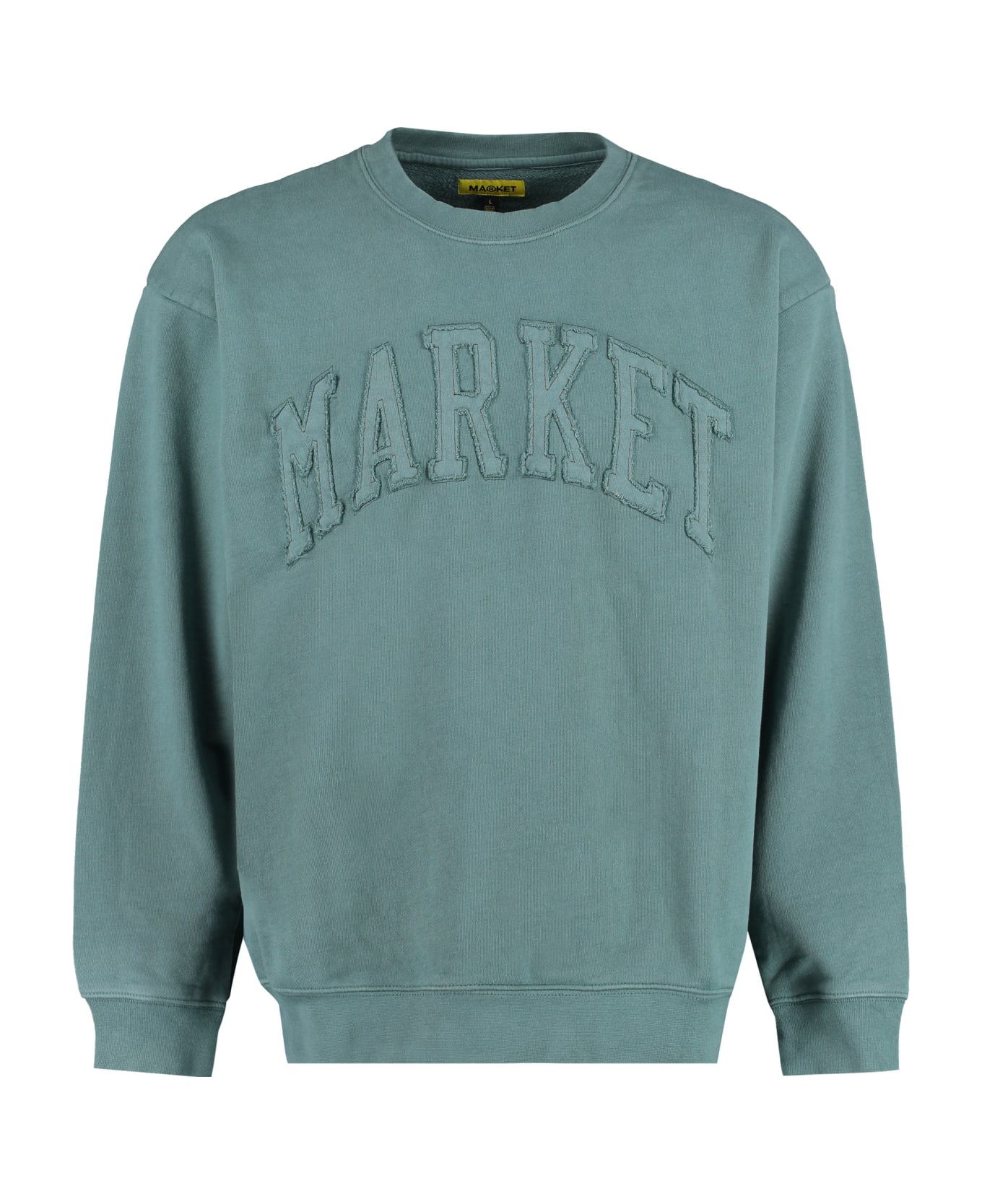 Market Cotton Crew-neck Sweatshirt - green