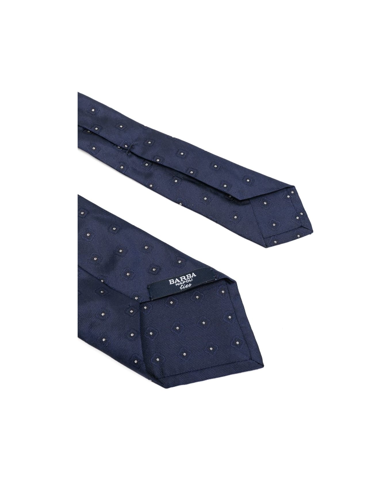 Barba Napoli Barba Silk Tie - Blue