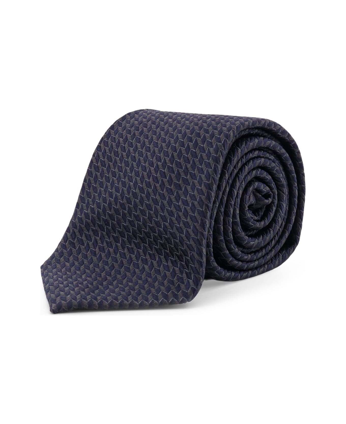 Giorgio Armani Silk Tie - WENGE