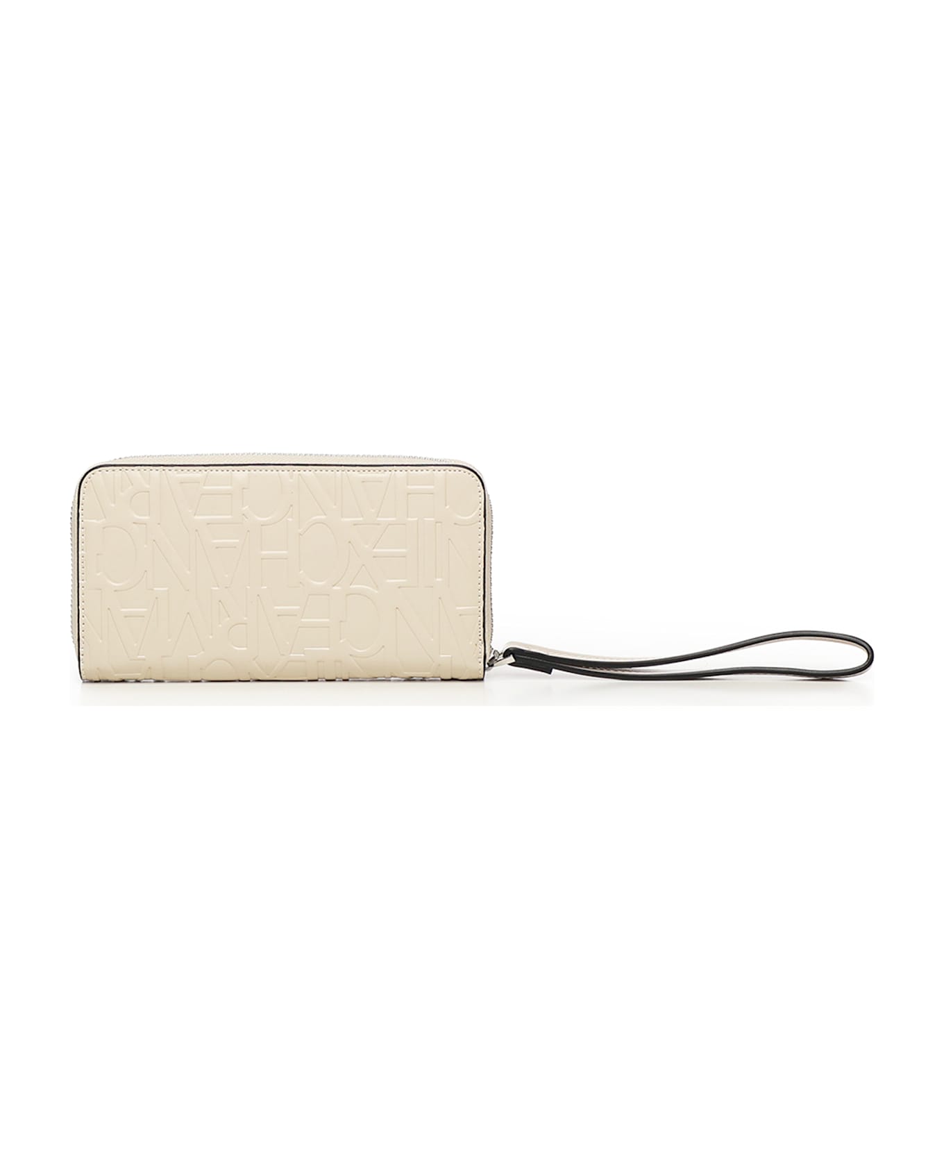 Armani Exchange Wallet With Allover Logo - VALLEY