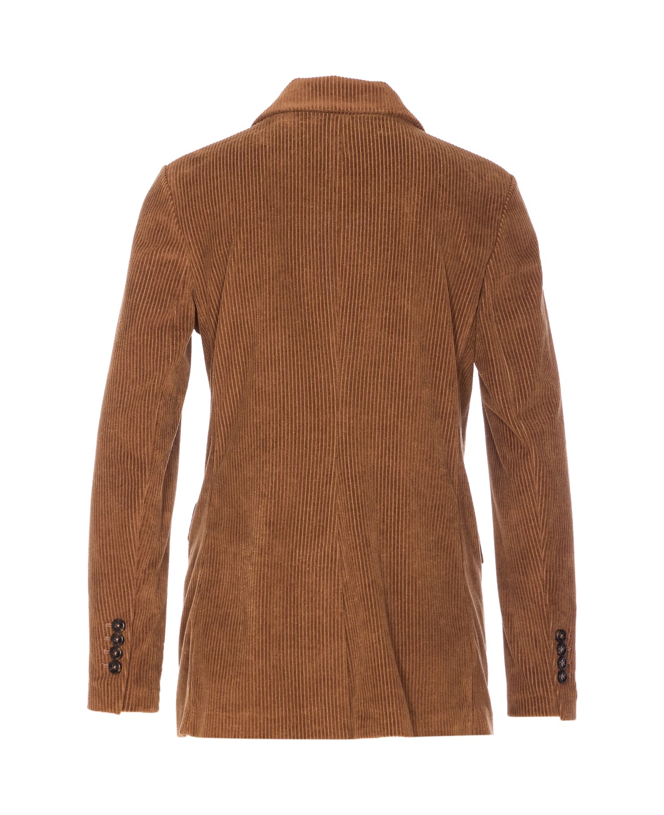 Circolo 1901 Double Breasted Jacket - Brown