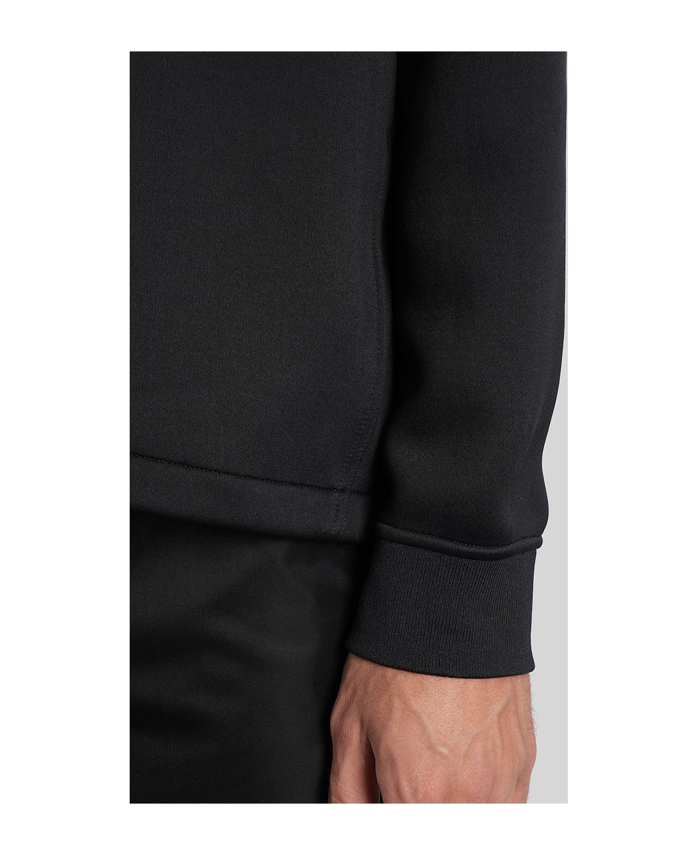 Jil Sander Sweatshirt In Black Polyamide - black