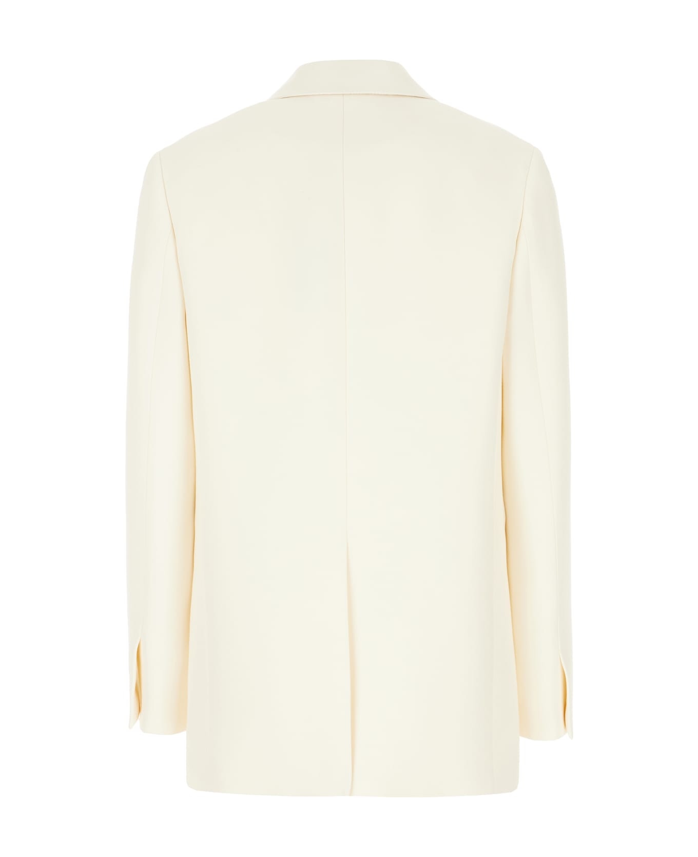 【送料&関税込】Fendi Ivory Wool Blend Blazer Fendi Ivory Wool Blend Blazer | italist