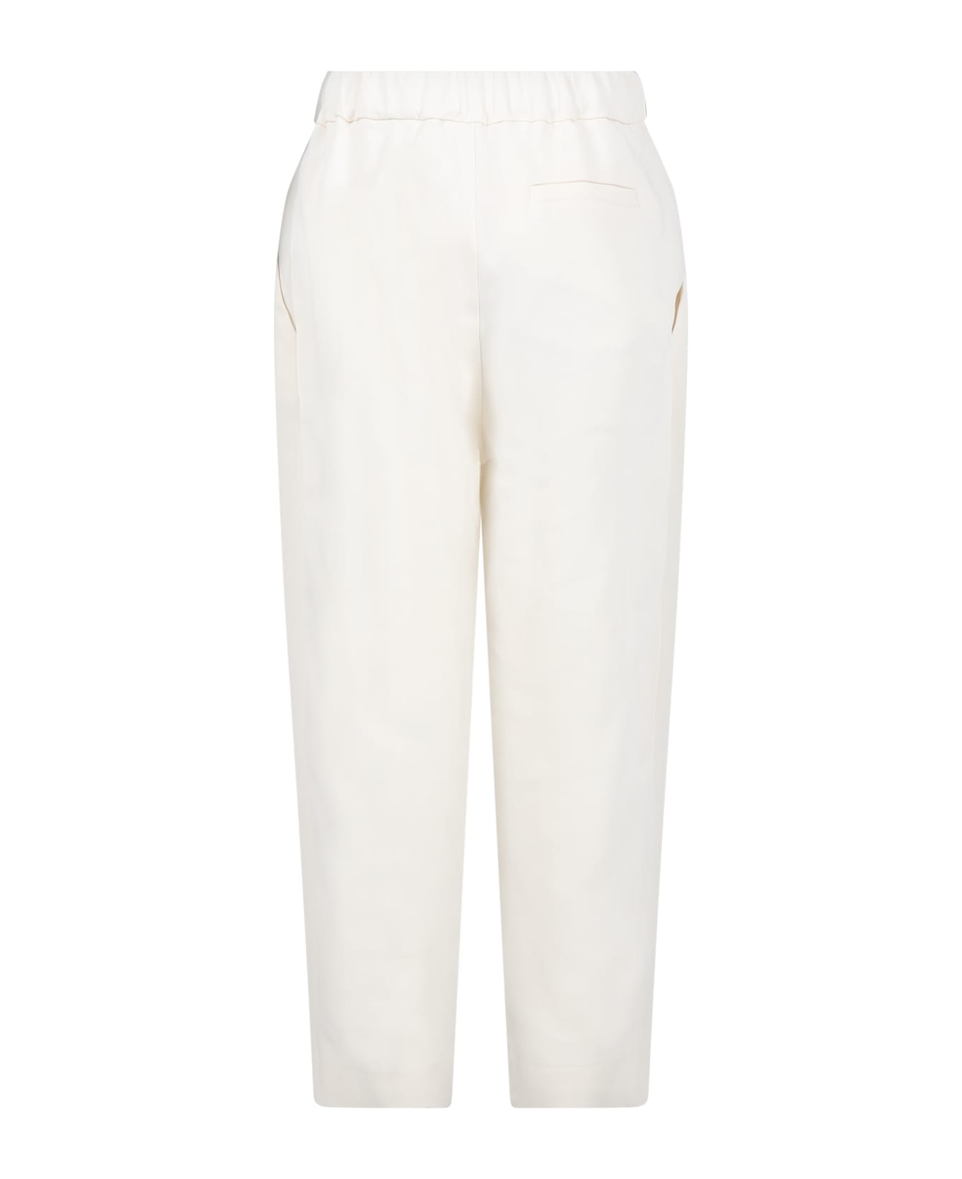 Douuod White Trousers For Girl - White