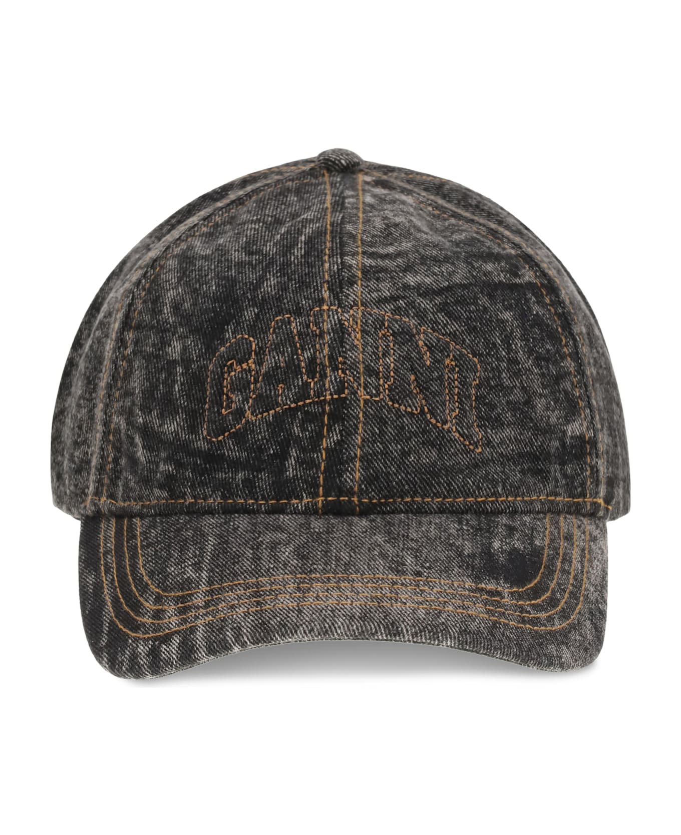 Ganni Denim Baseball Hat