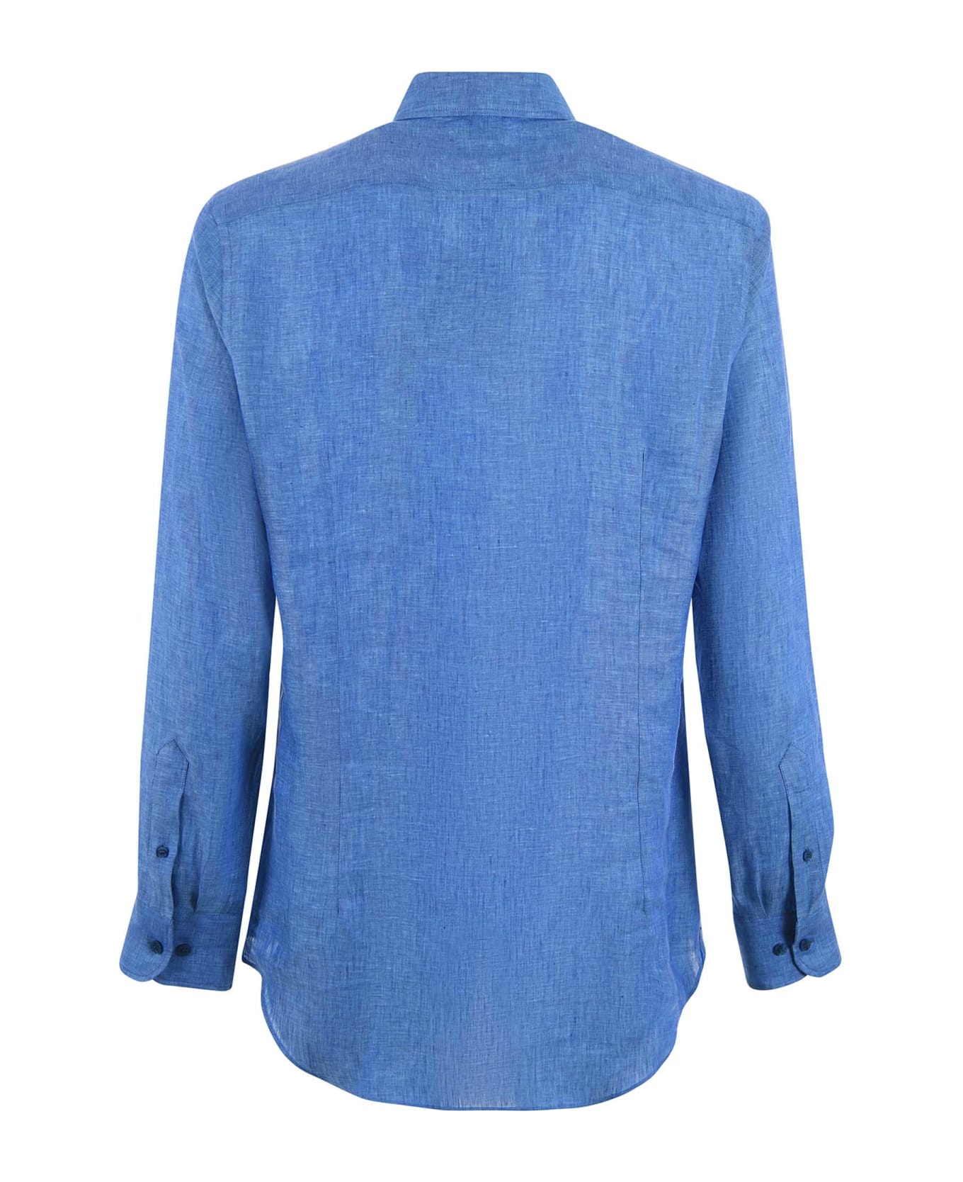 Etro Buttoned Long-sleeved Shirt - Azzurro