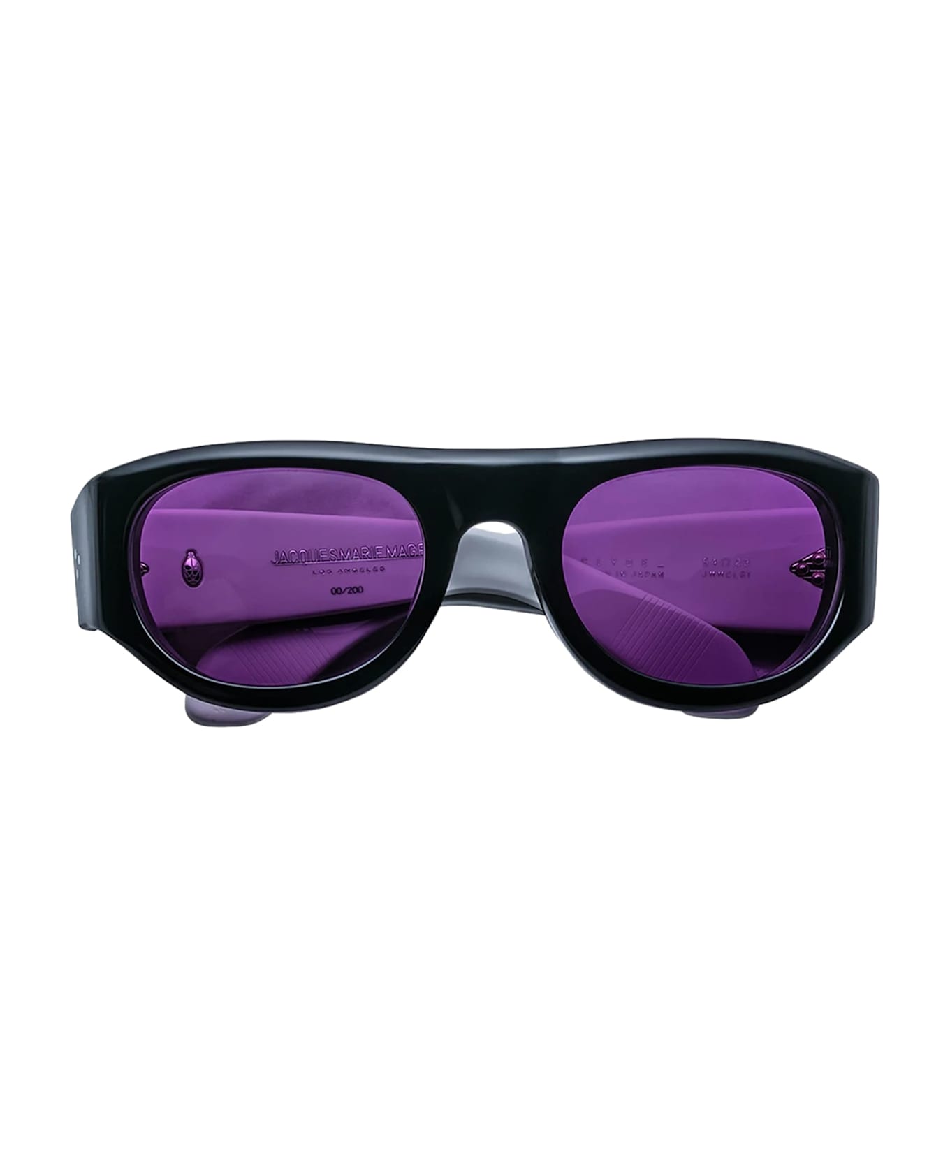 Jacques Marie Mage Clyde - Ska Sunglasses - black/white