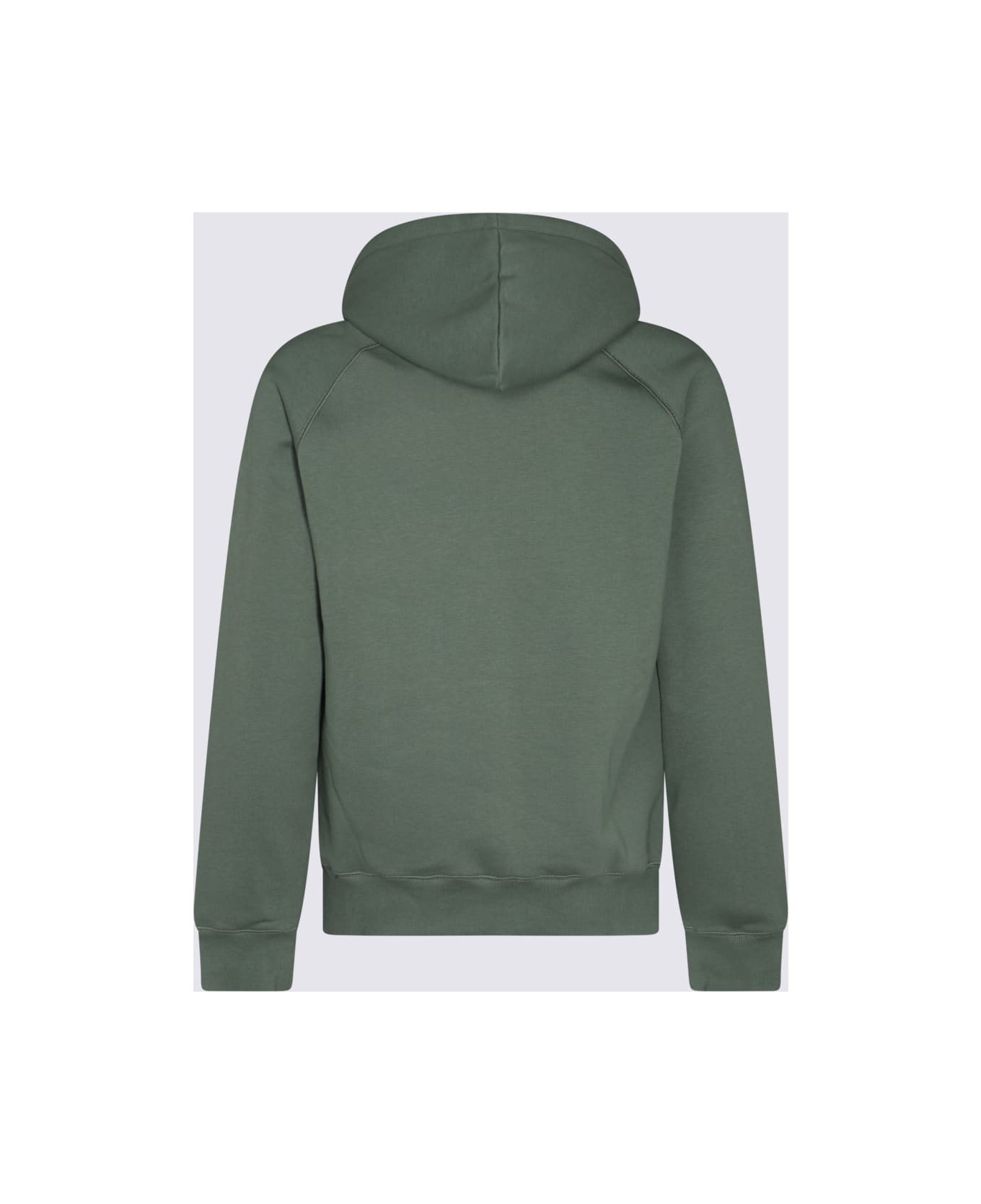 Carhartt Green Cotton Sweatshirt - DUCK GREEN