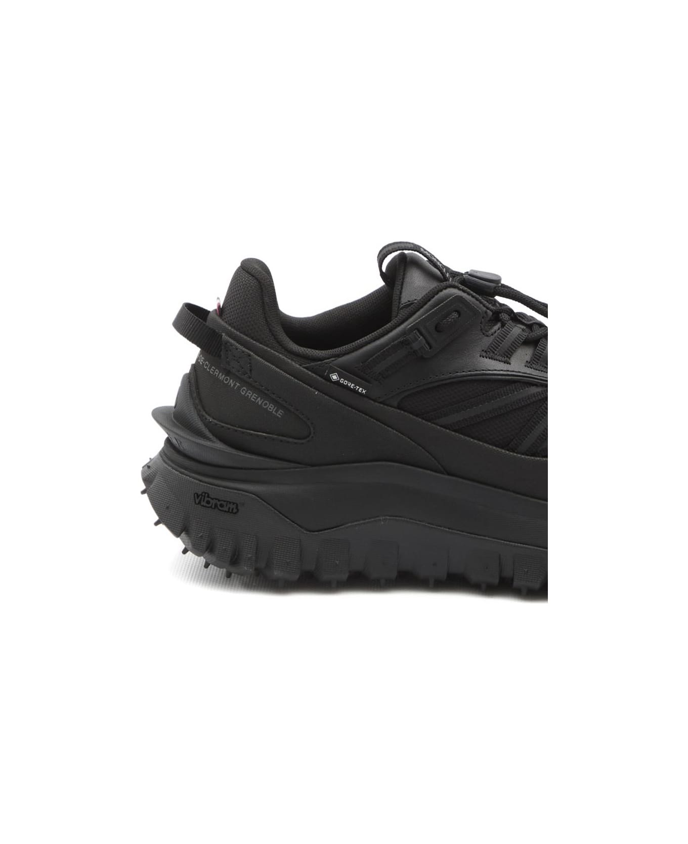 Moncler Trailgrip Gtx Low Sneakers - Black