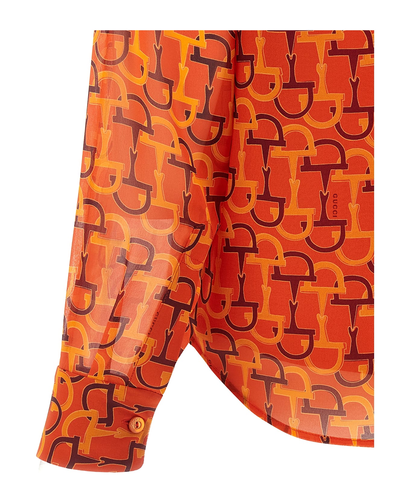 Gucci Clamp Print Shirt - Multicolor