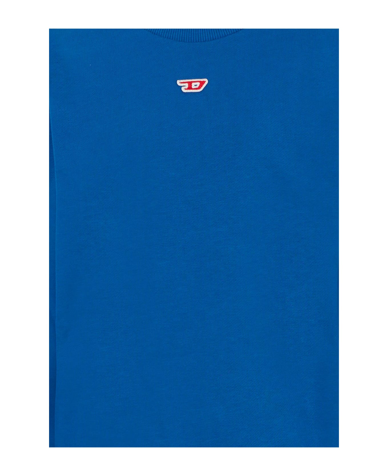 Diesel Light Blue Sweatshirt For Boy With Patch - Light Blue