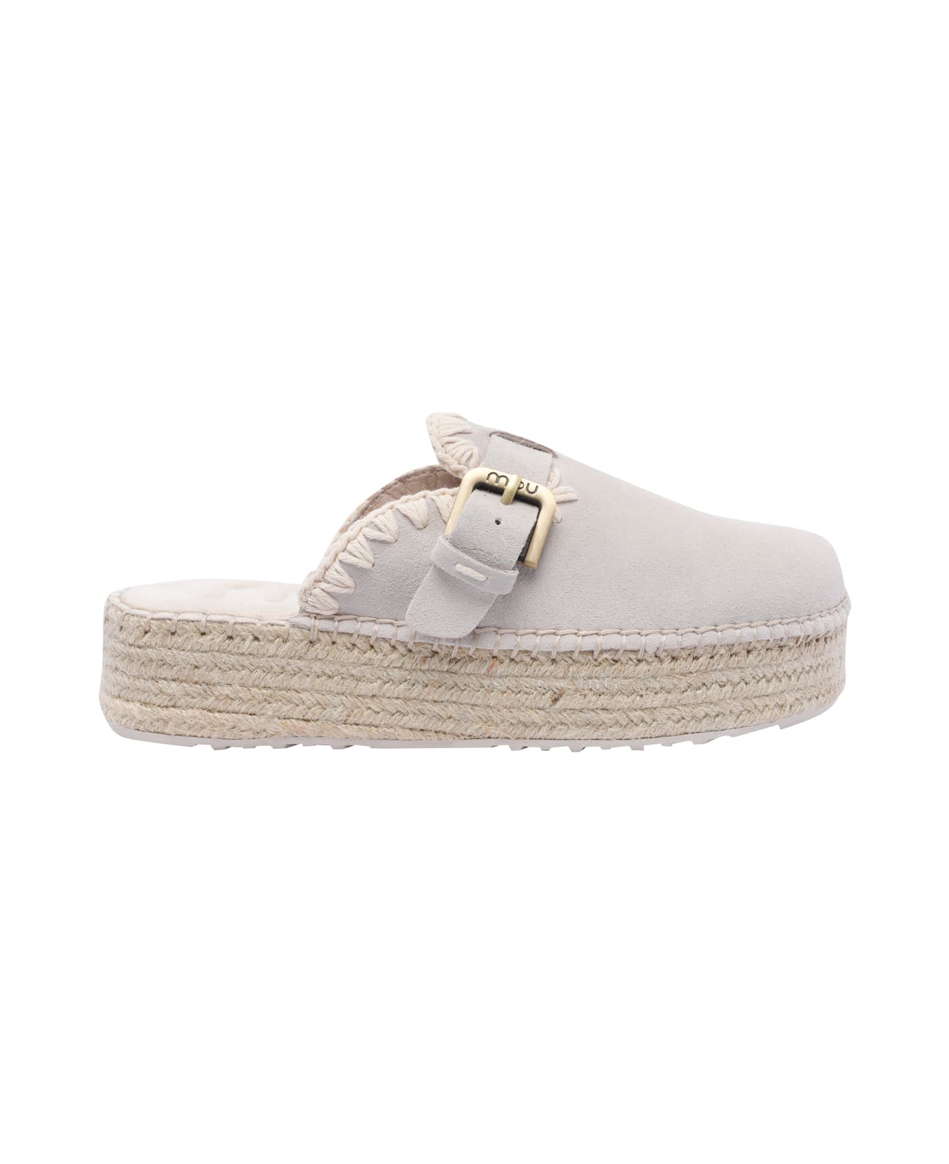 Mou Jute Clog - White