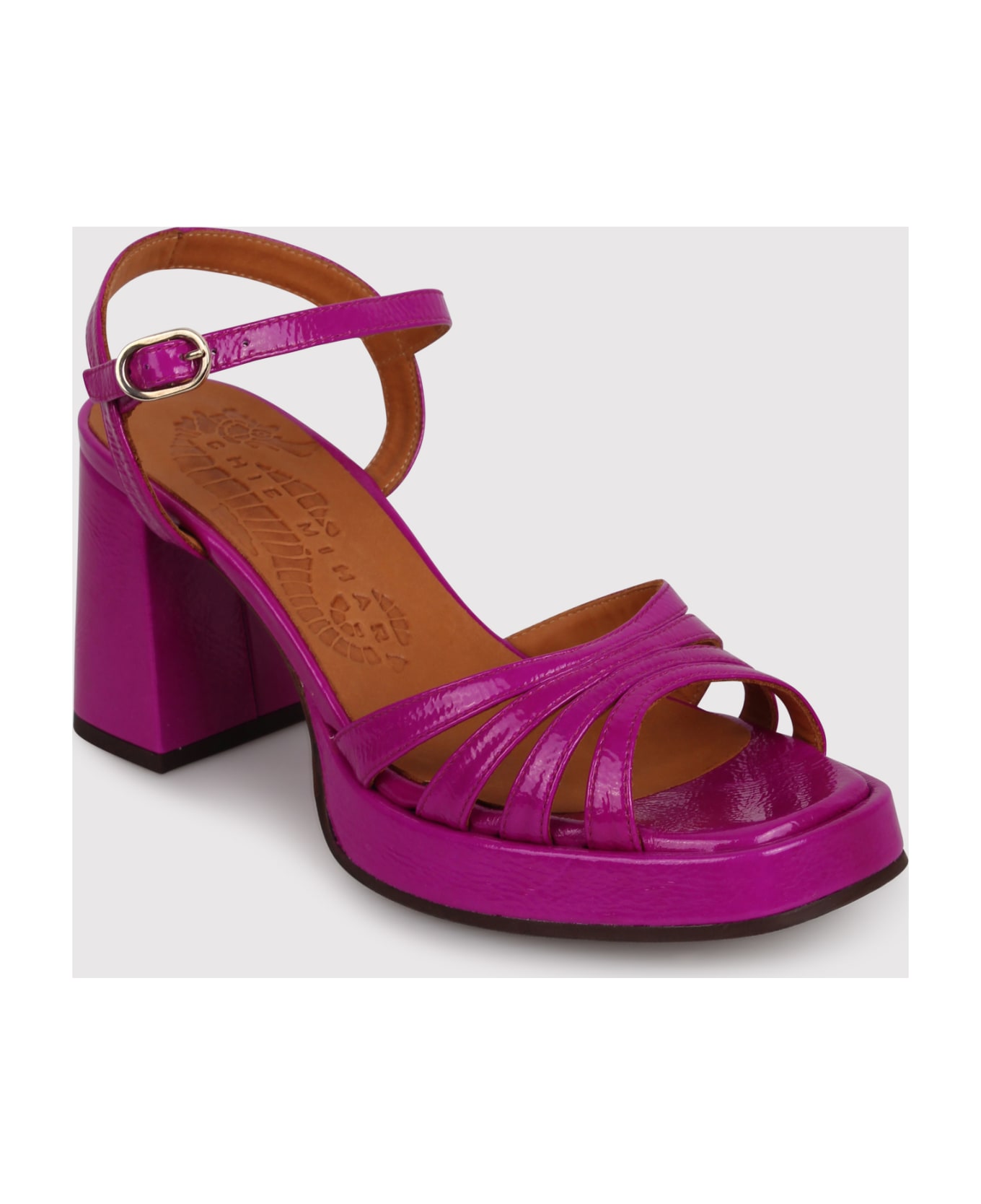 Chie Mihara Naiel 85mm Leather Sandals