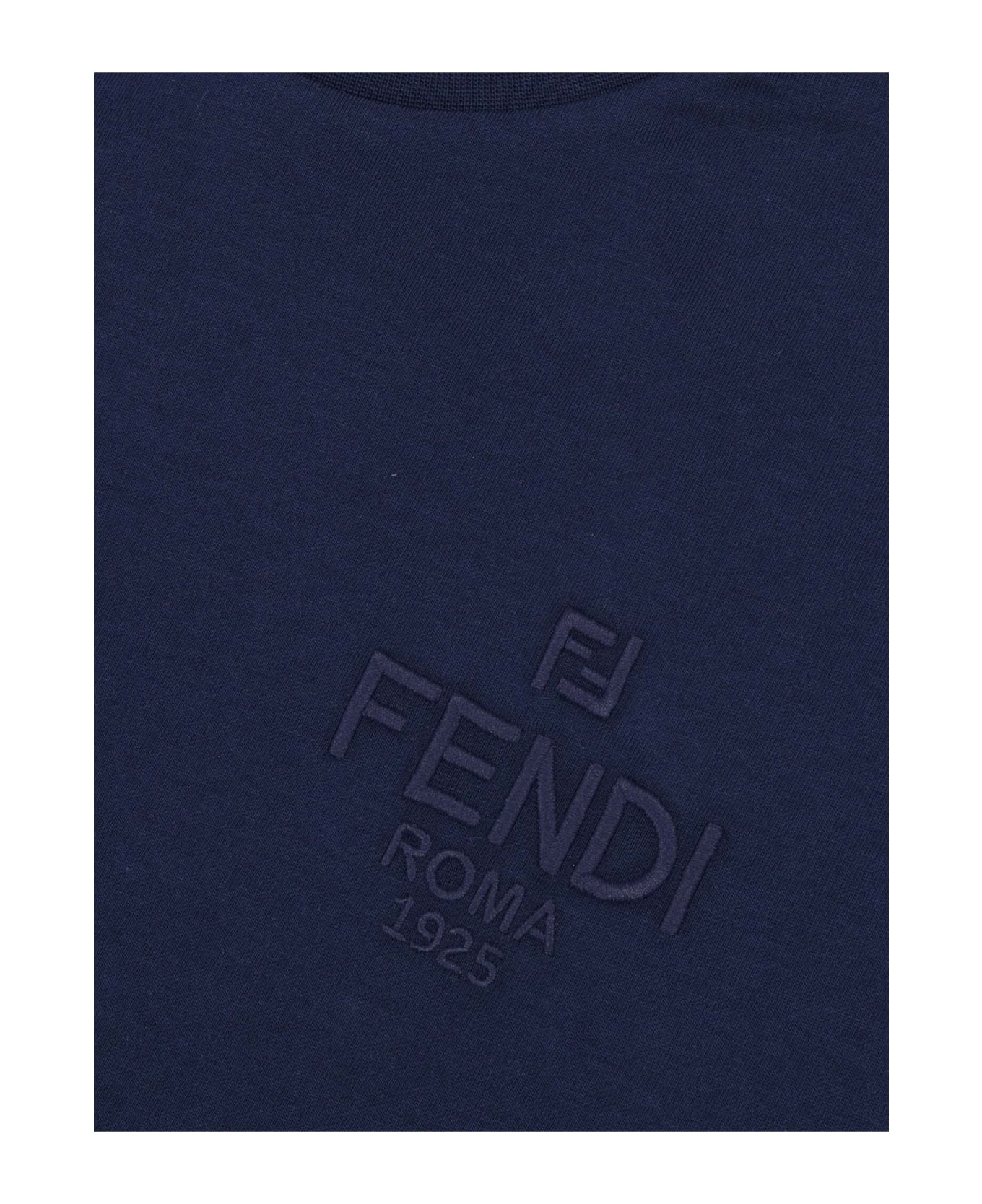 Fendi Jersey T-shirt - BLUE
