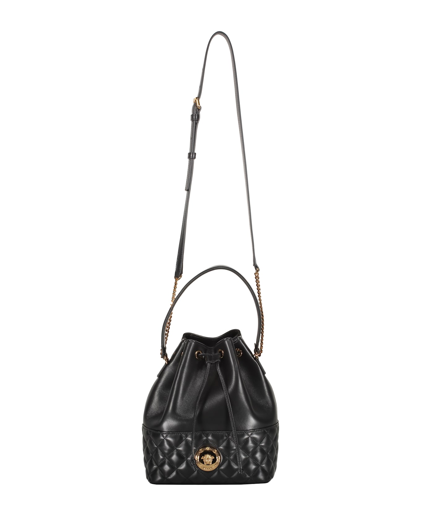 Versace Bucket Bag - black