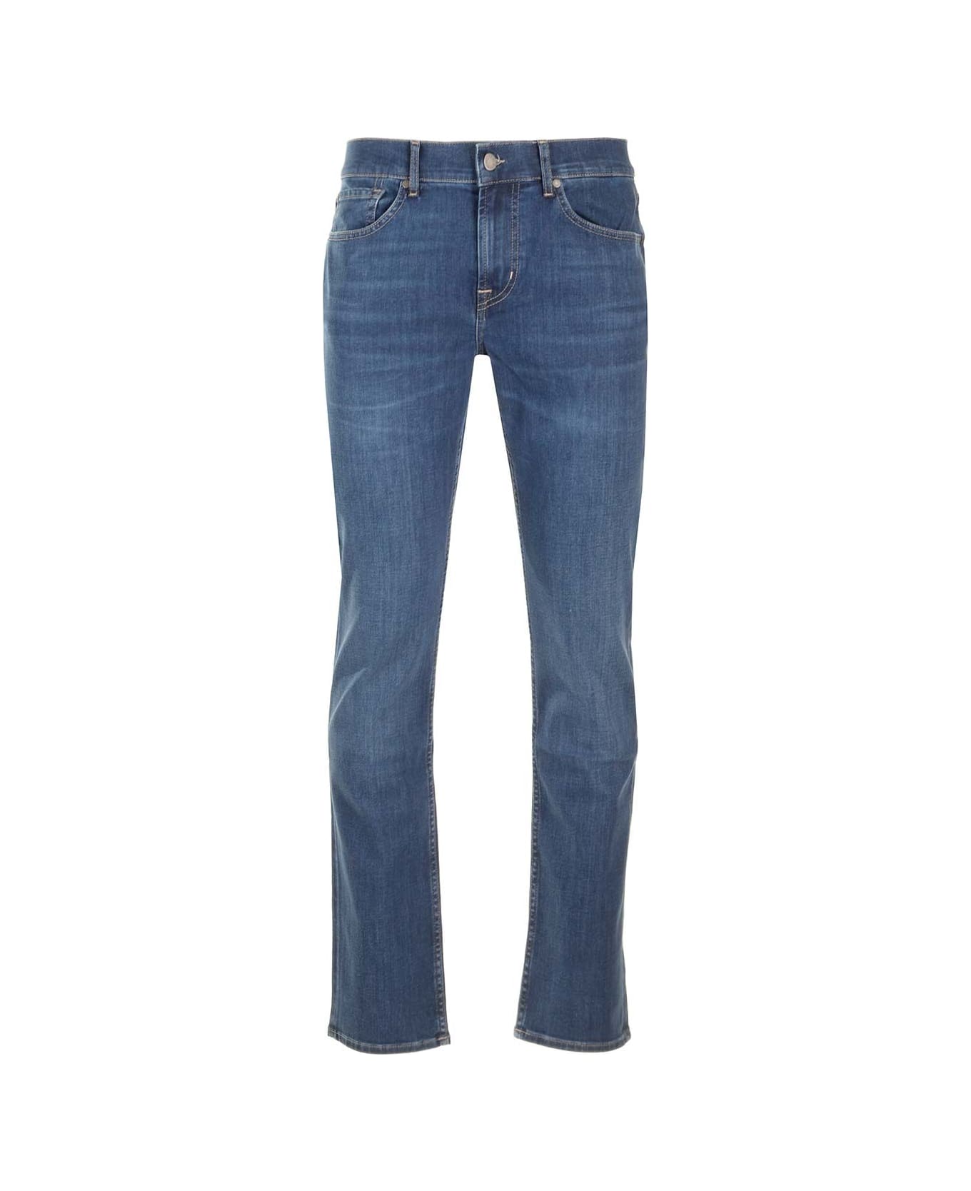 7 For All Mankind Slimmy Luxe Performance Alize - Blue