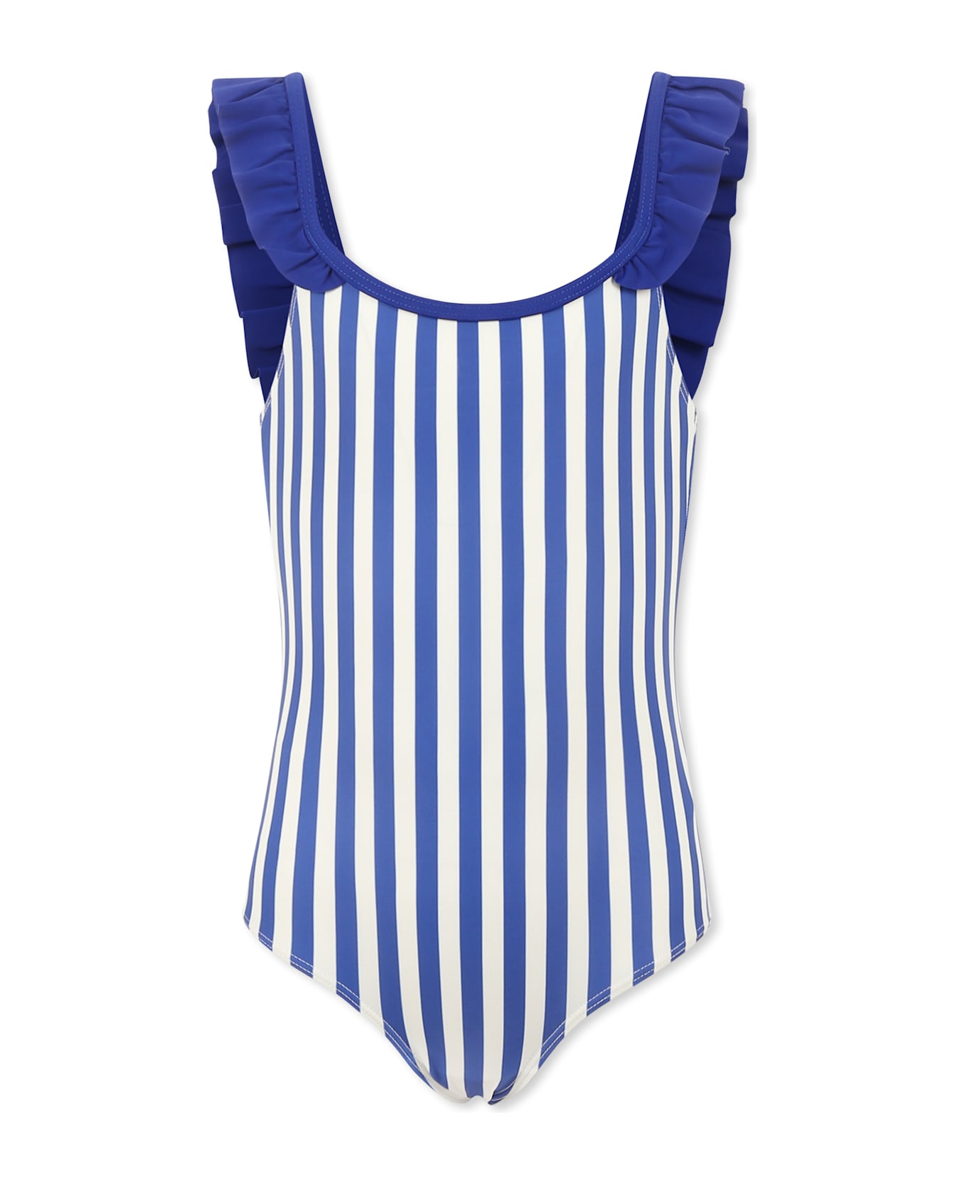 Petit Bateau Light Blue Swimsuit For Girl - Light Blue