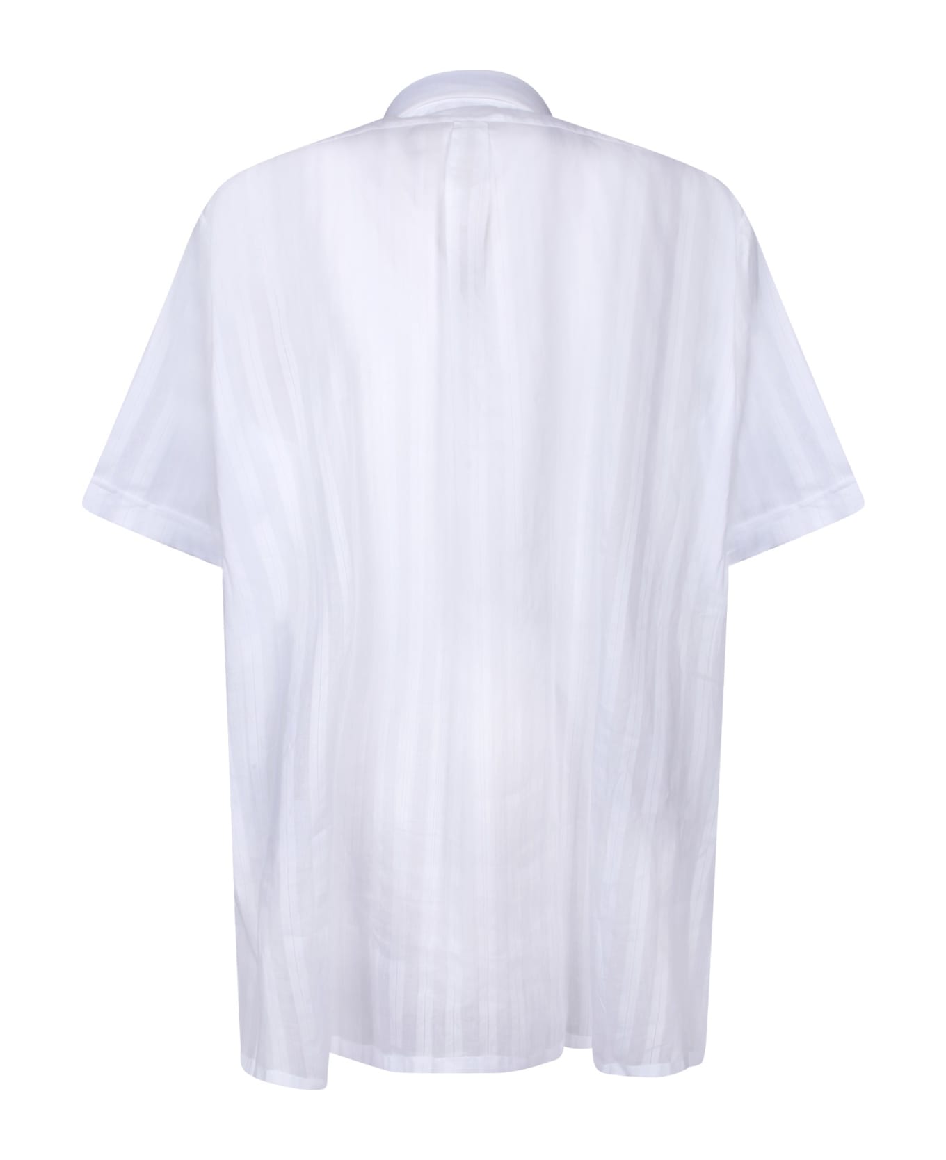 Givenchy Short Sleeves White Shirt - White