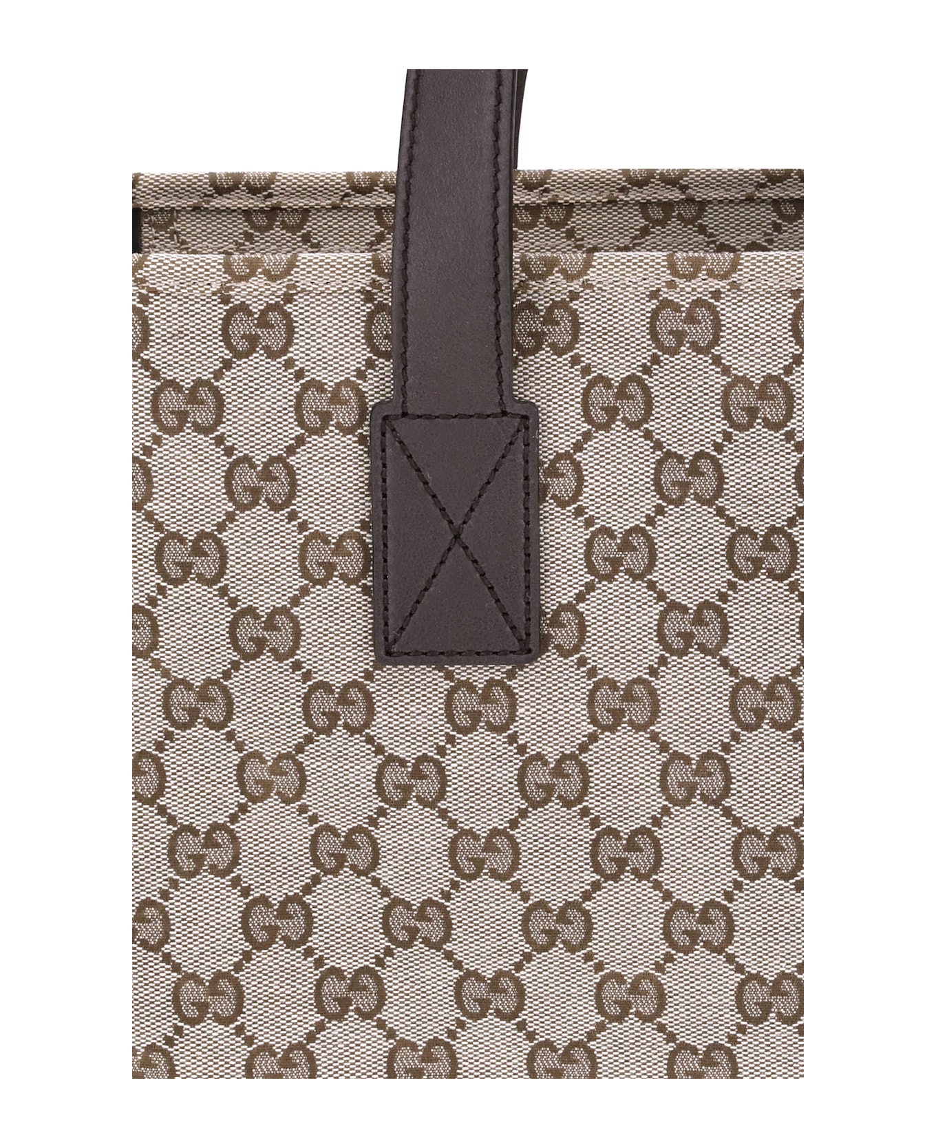 Gucci Gg Fabric Tote Bag