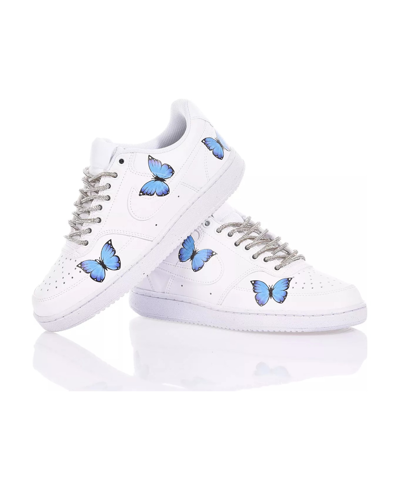 Mimanera Nike Butterfly Blue Custom スニーカー