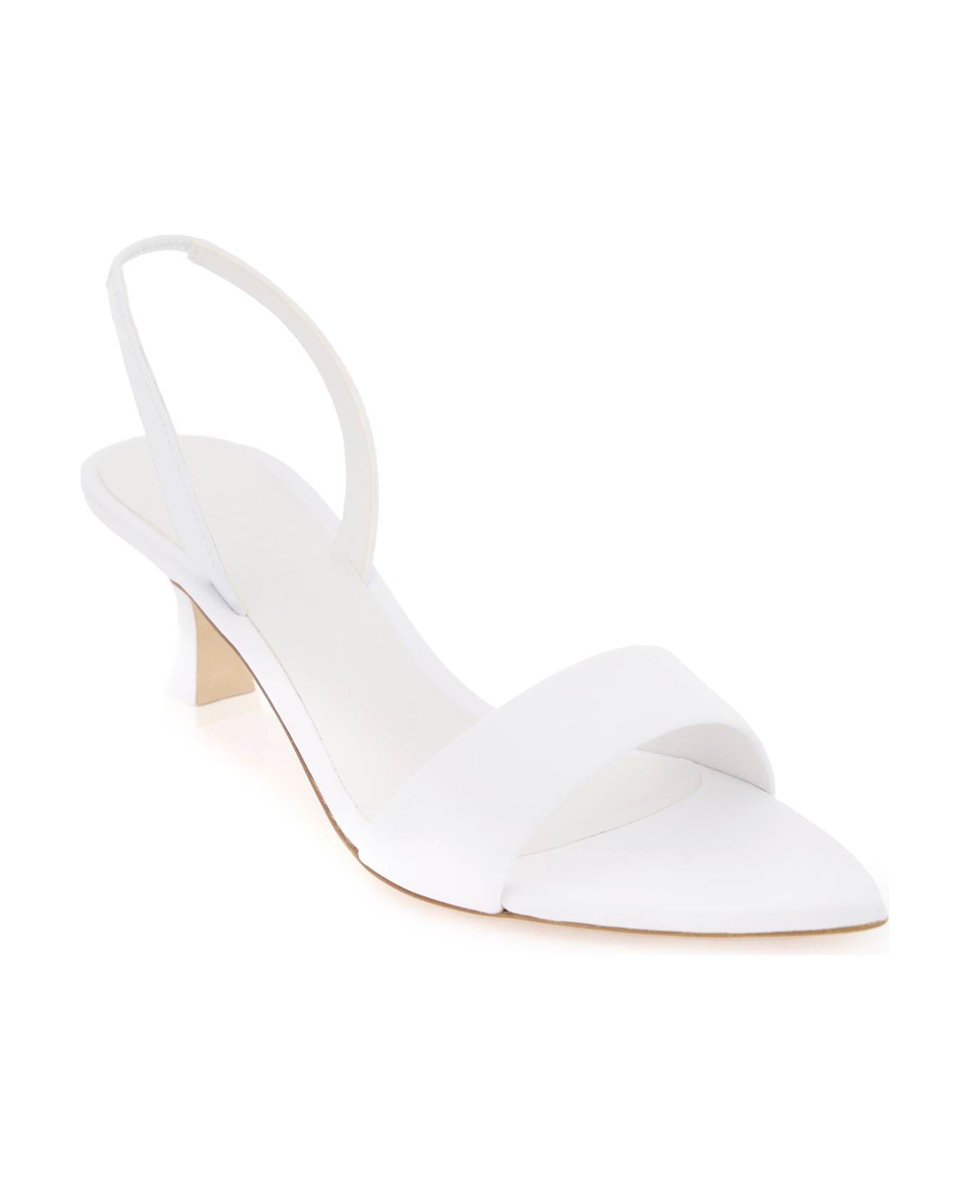 3JUIN Orchid Nappa Leather - PULP WHITE (White)