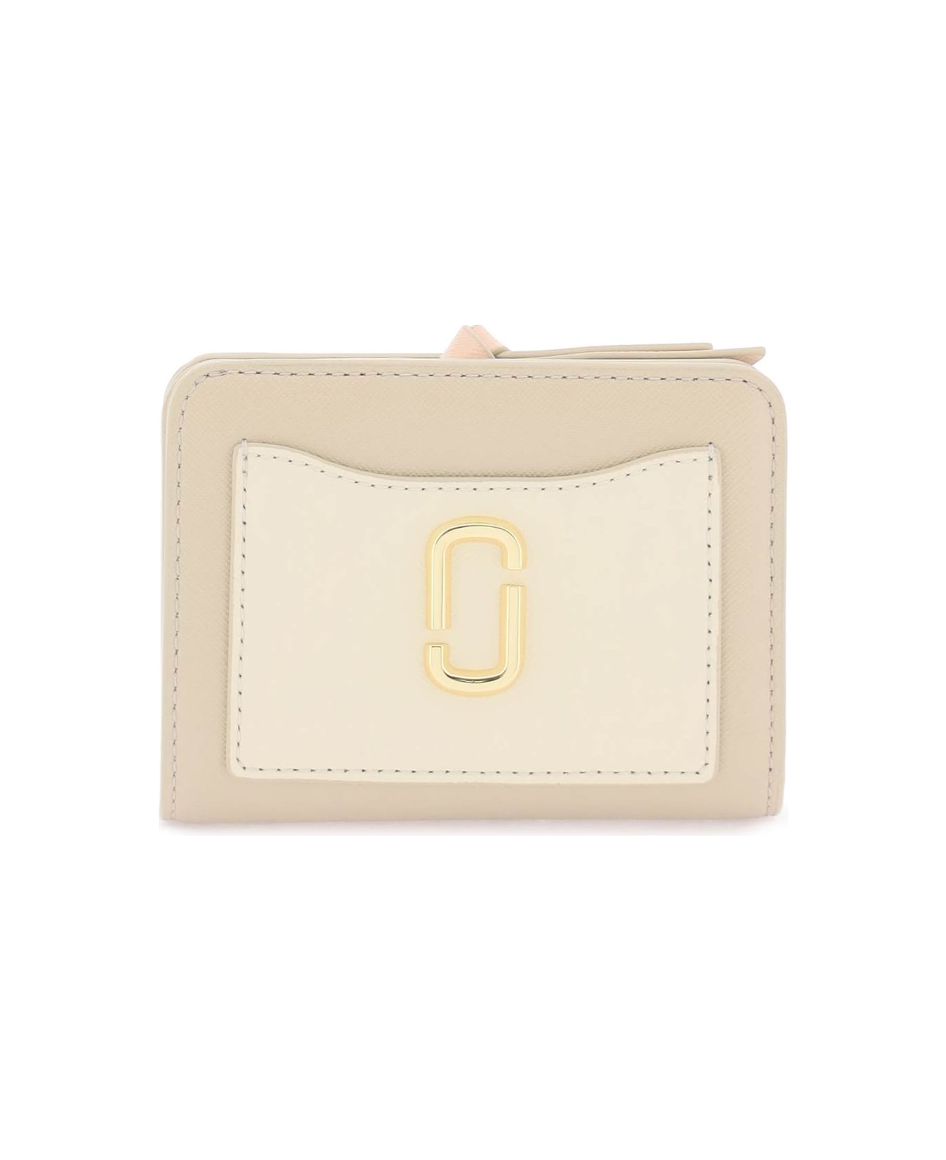 Marc Jacobs The Mini Compact Wallet - KHAKI MULTI (Beige) 財布