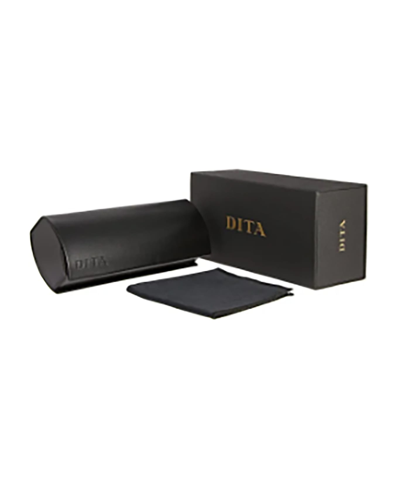 Dita DTX162/A/02 ARTOA.82 Eyewear - Black Iron_white Gold