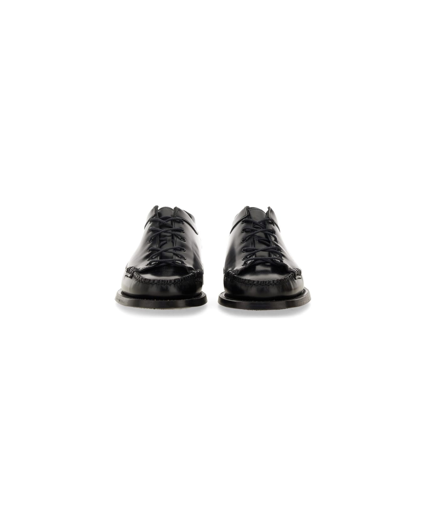 Hereu Priego Squared Shoe - BLACK