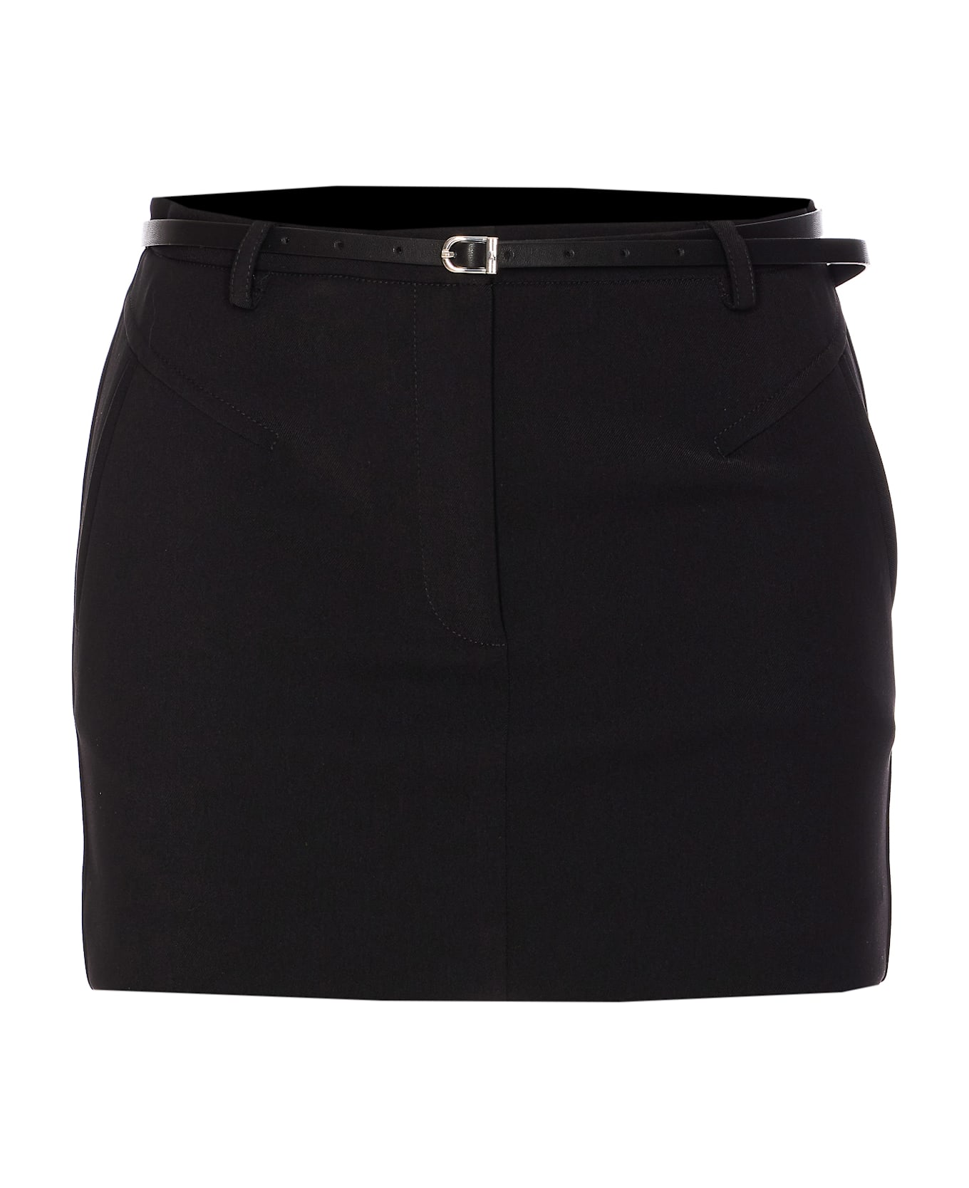 Patrizia Pepe Mini Skirt - Black