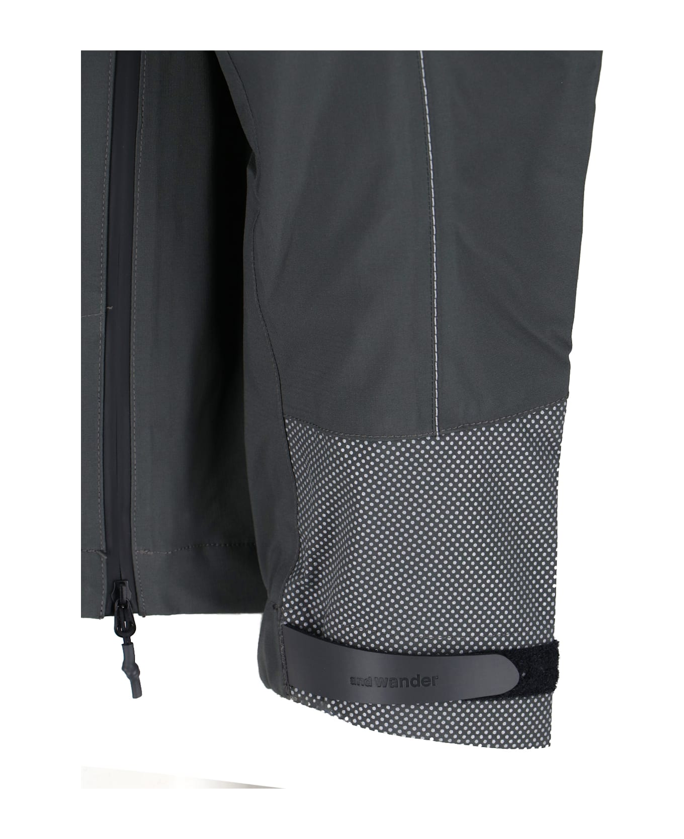 And Wander 
pertex Shield
 Waterproof Zip Jacket - Gray