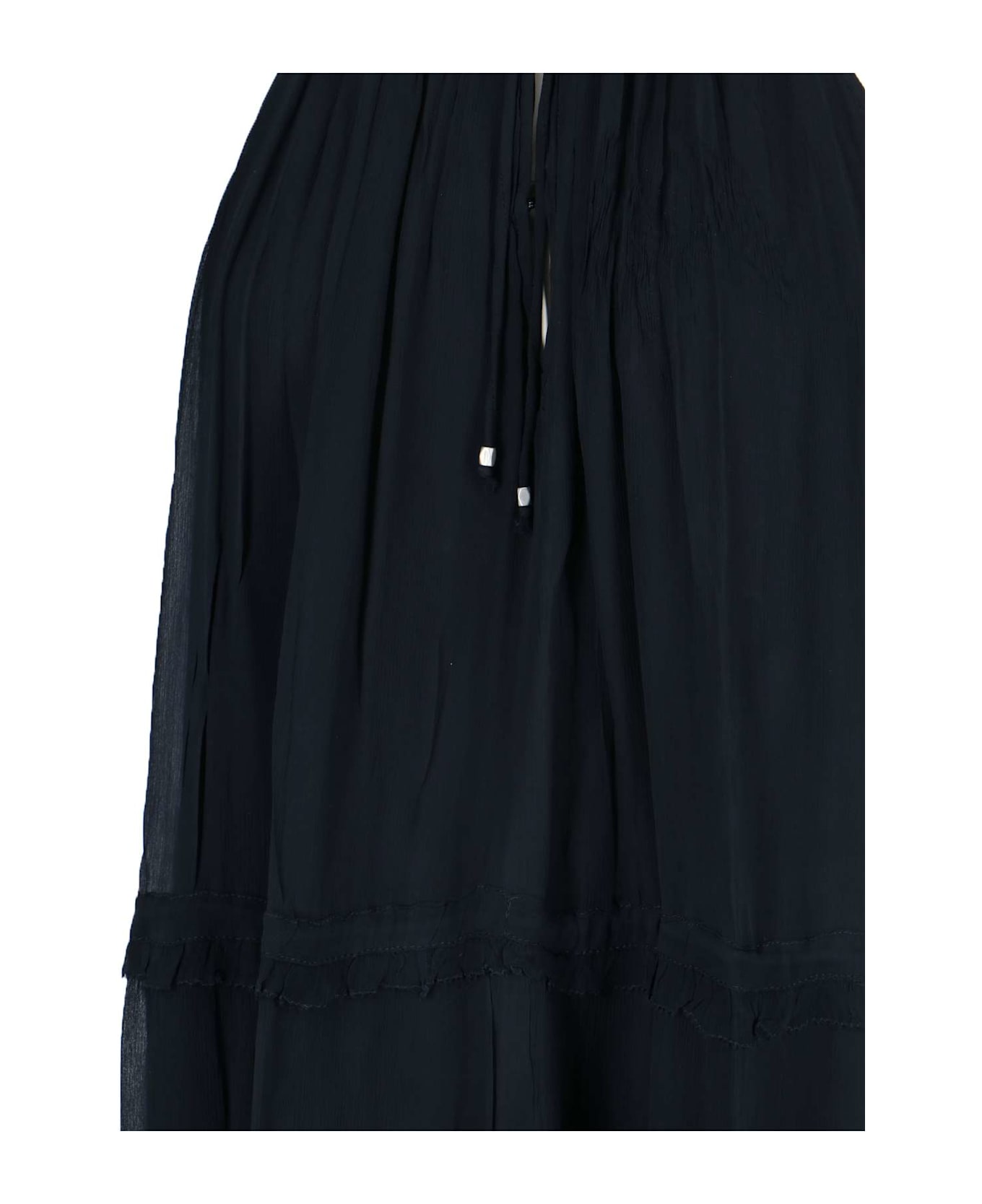 Marant Étoile 
alita
 Draped Maxi Dress - Nero