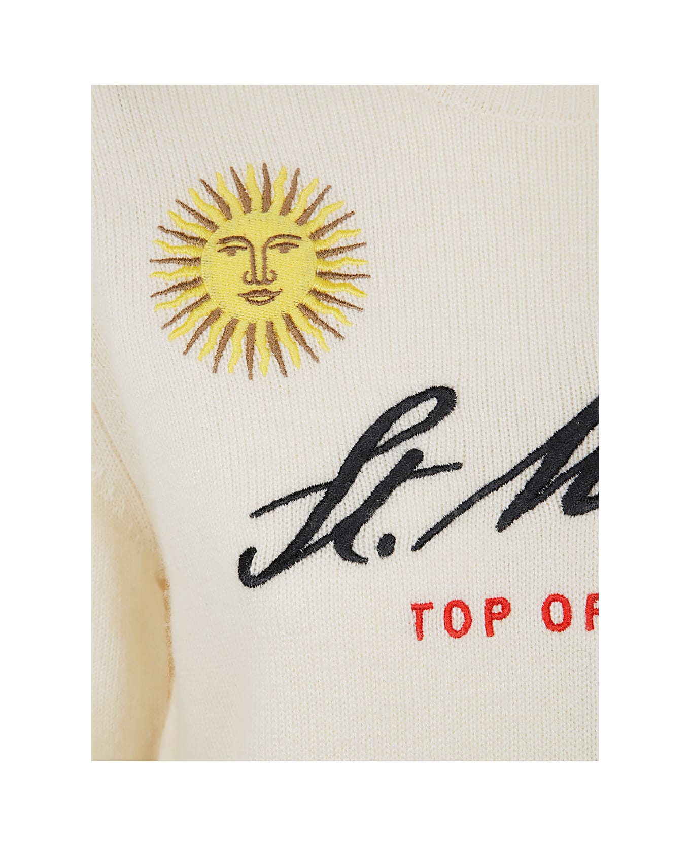 MC2 Saint Barth New Queen St Moritz New Crewneck Sweater - St Moritz Sun