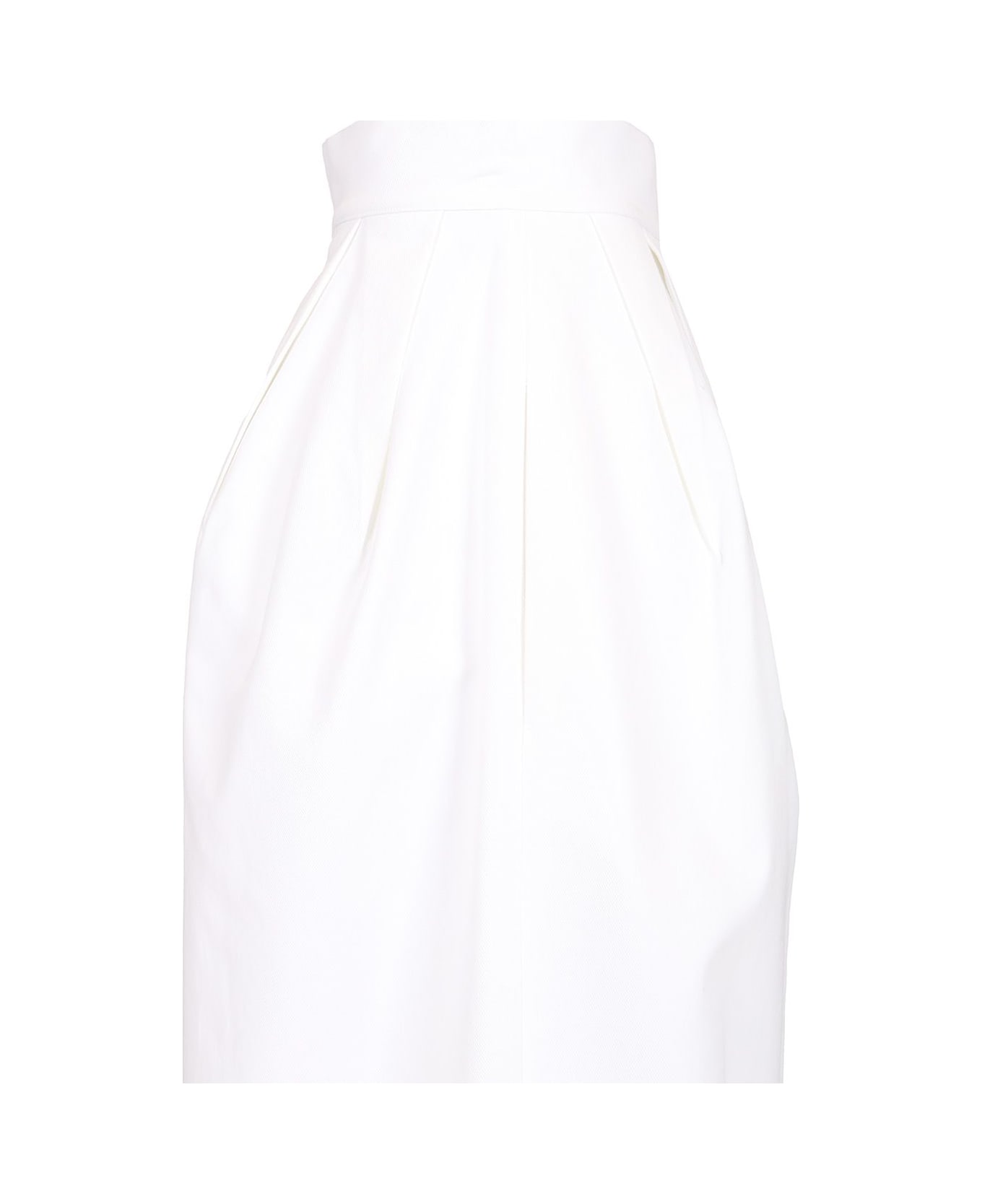 Max Mara 
alcade
 Long Skirt - WHITE スカート