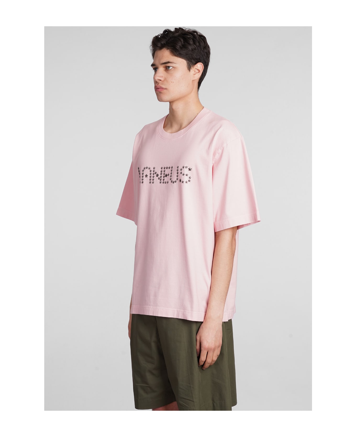 Laneus T-shirt In Rose-pink Cotton - rose-pink シャツ