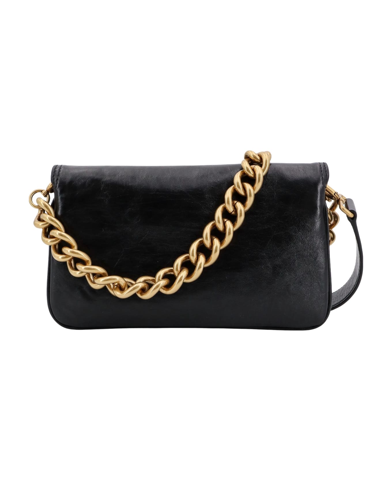 Balenciaga Flap Bb Shoulder Bag - Black