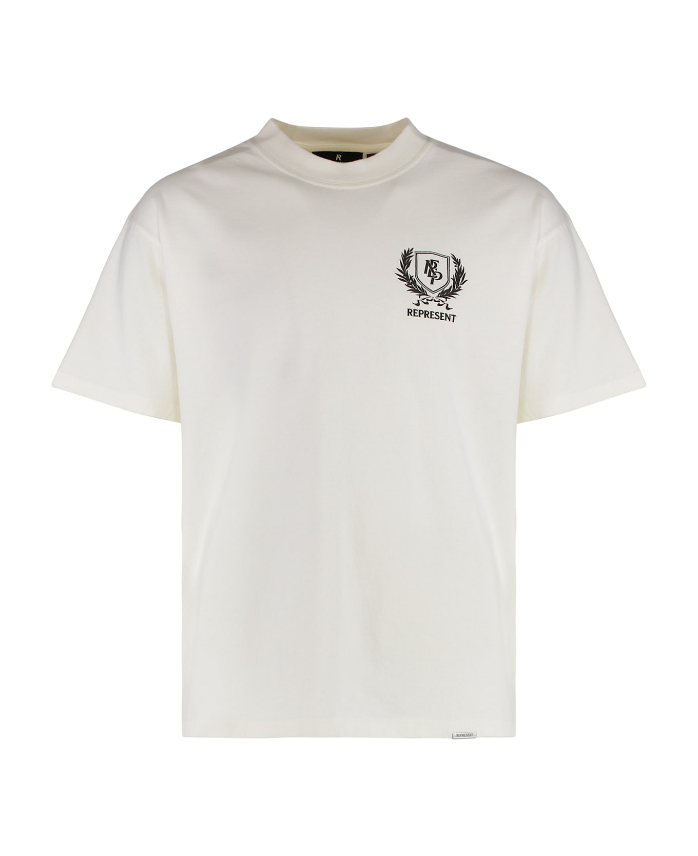REPRESENT Cotton Crew-neck T-shirt - White