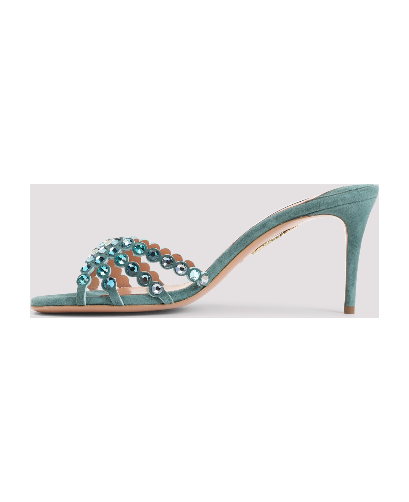 Aquazzura Tequila Mule - Lge Light Teal
