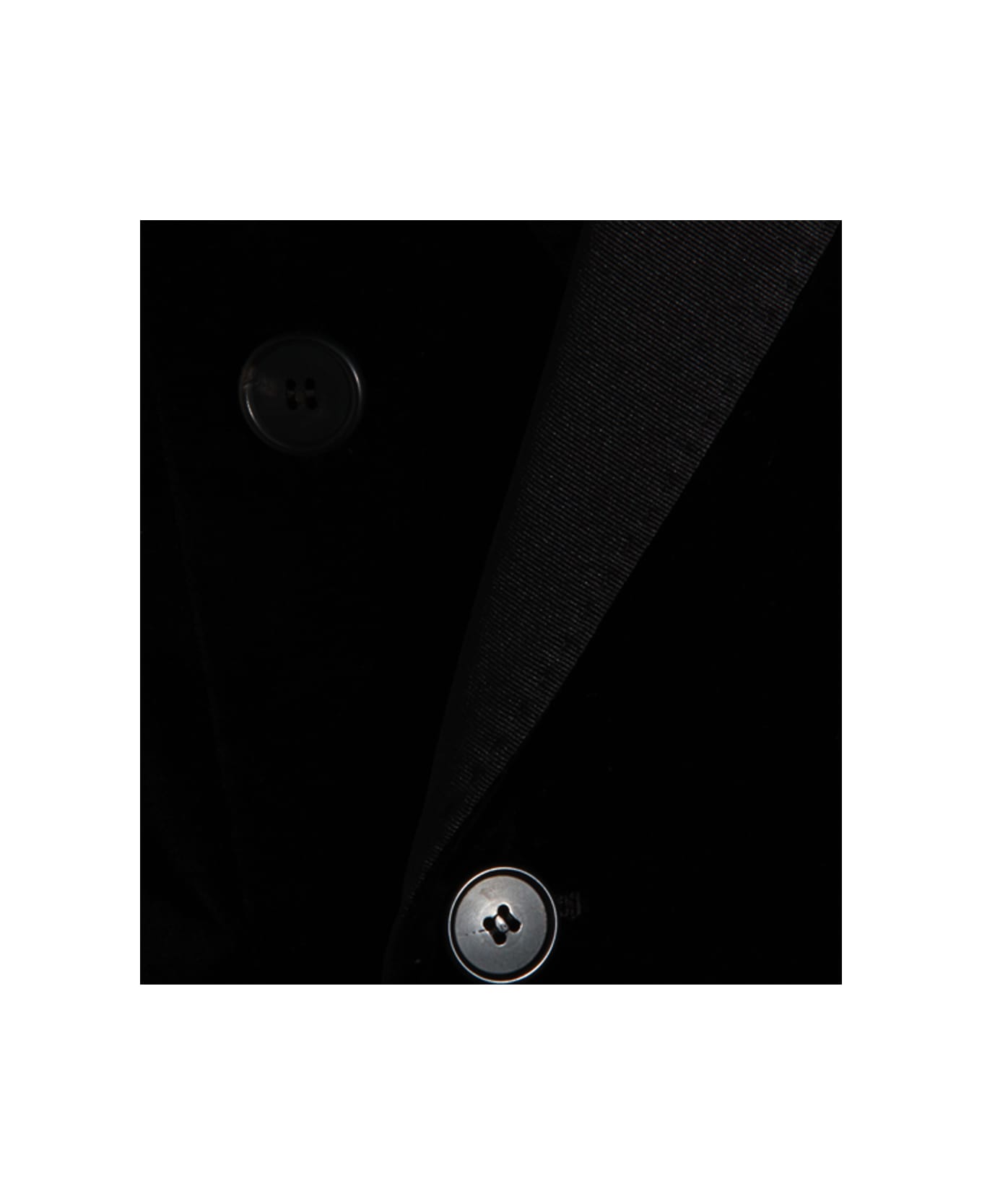 Max Mara Black Cotton Orario Blazer - Black