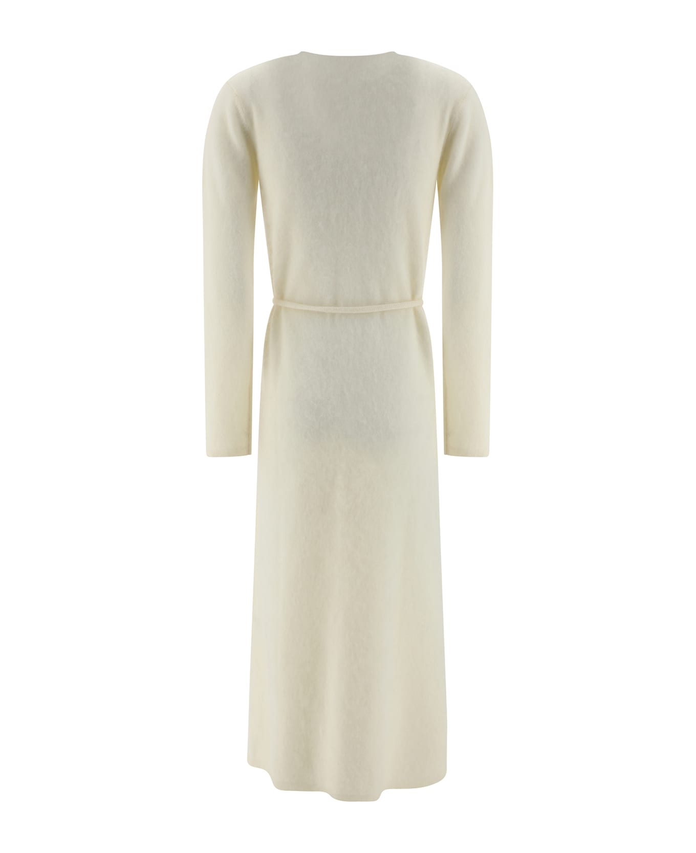 Lisa Yang Carlie Long Cardigan - Cream Brushed