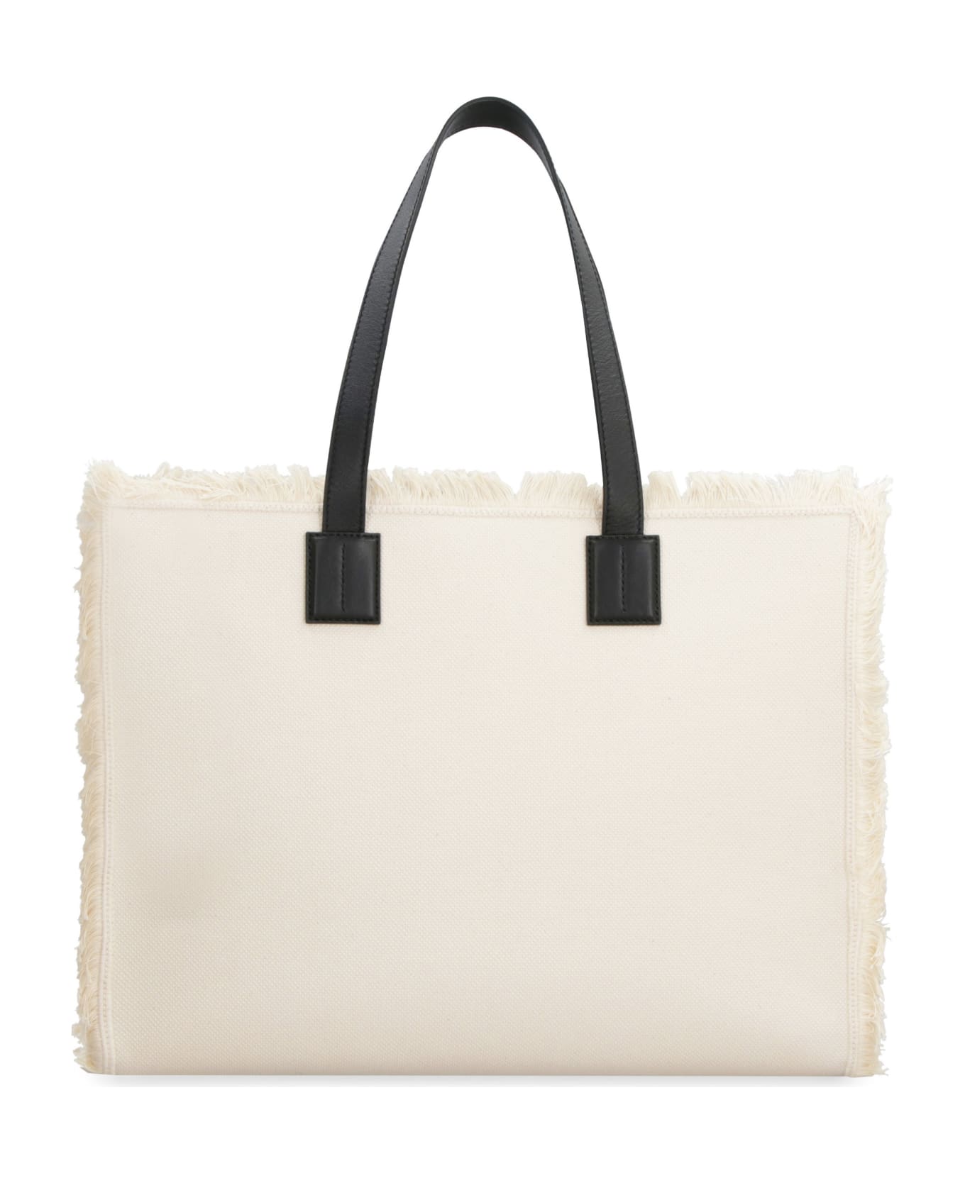 Bally Crystaliaew Canvas And Leather Shopping Bag トートバッグ