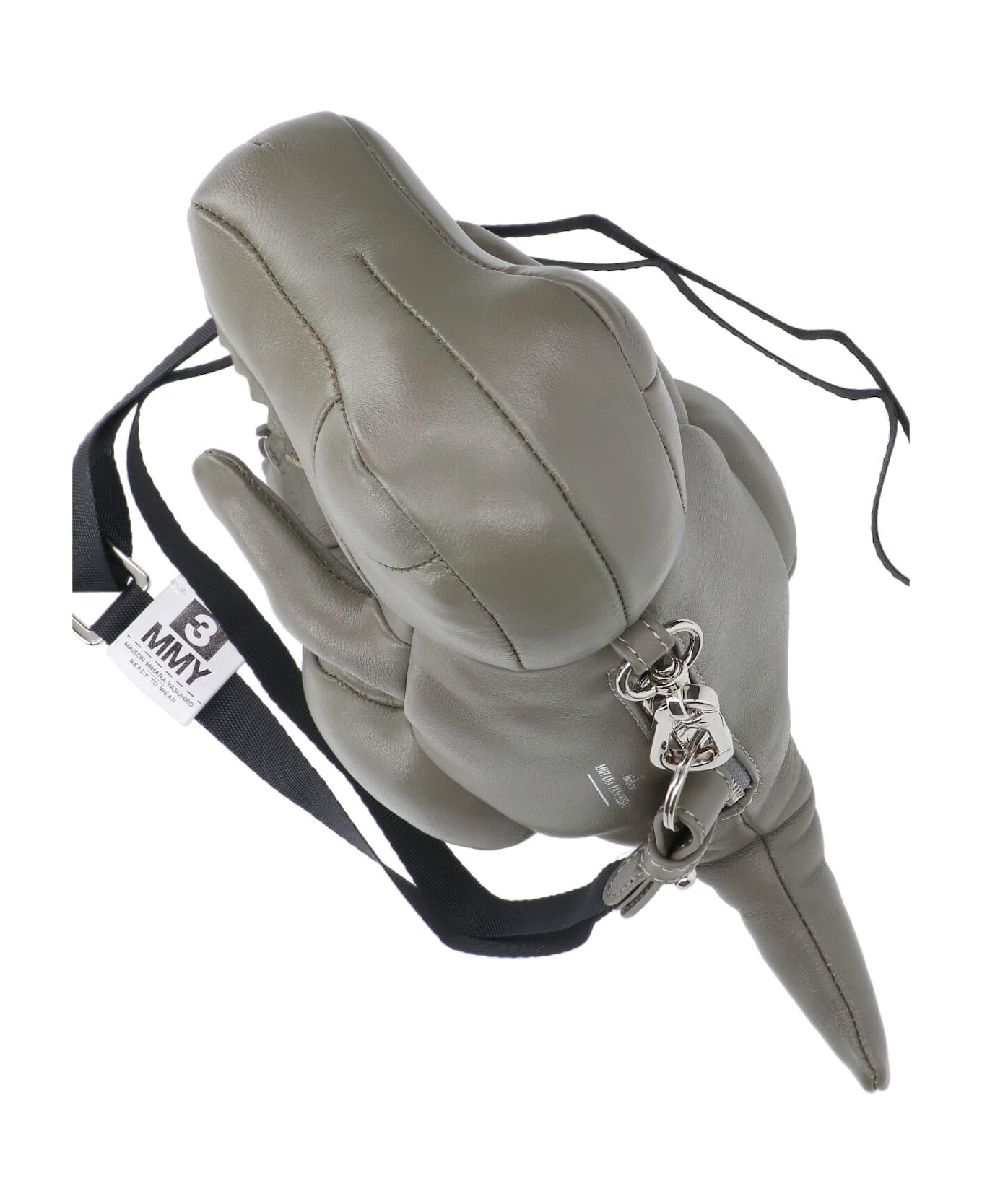 Mihara Yasuhiro Mini T-rex Shoulder Bag - Gray