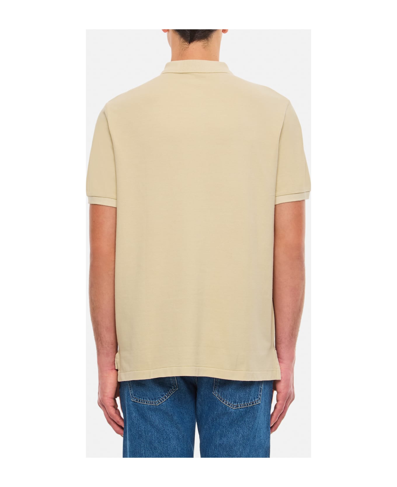 Ralph Lauren Cotton Polo Shirt - Beige シャツ