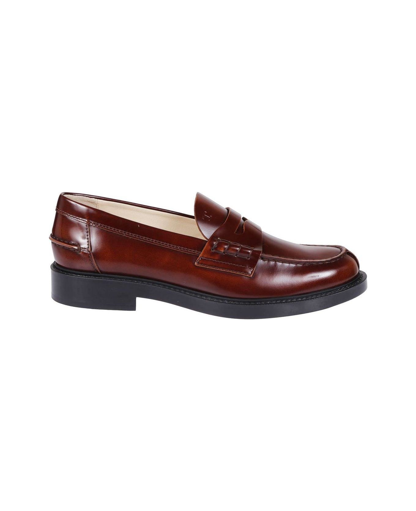 Tod's Penny Bar Loafers - Cuoio フラットシューズ