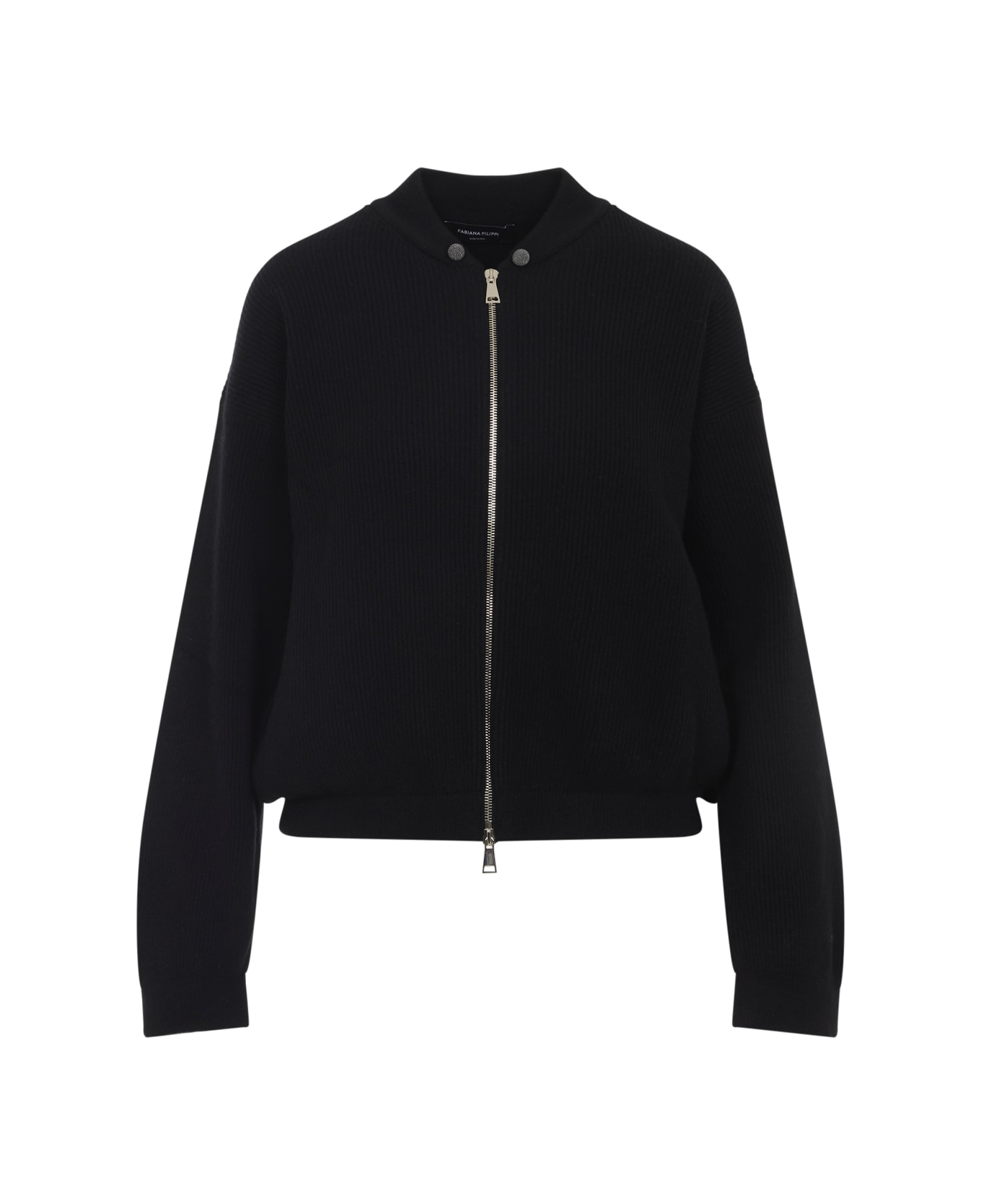 Fabiana Filippi Virgin Wool Jacket - Nero