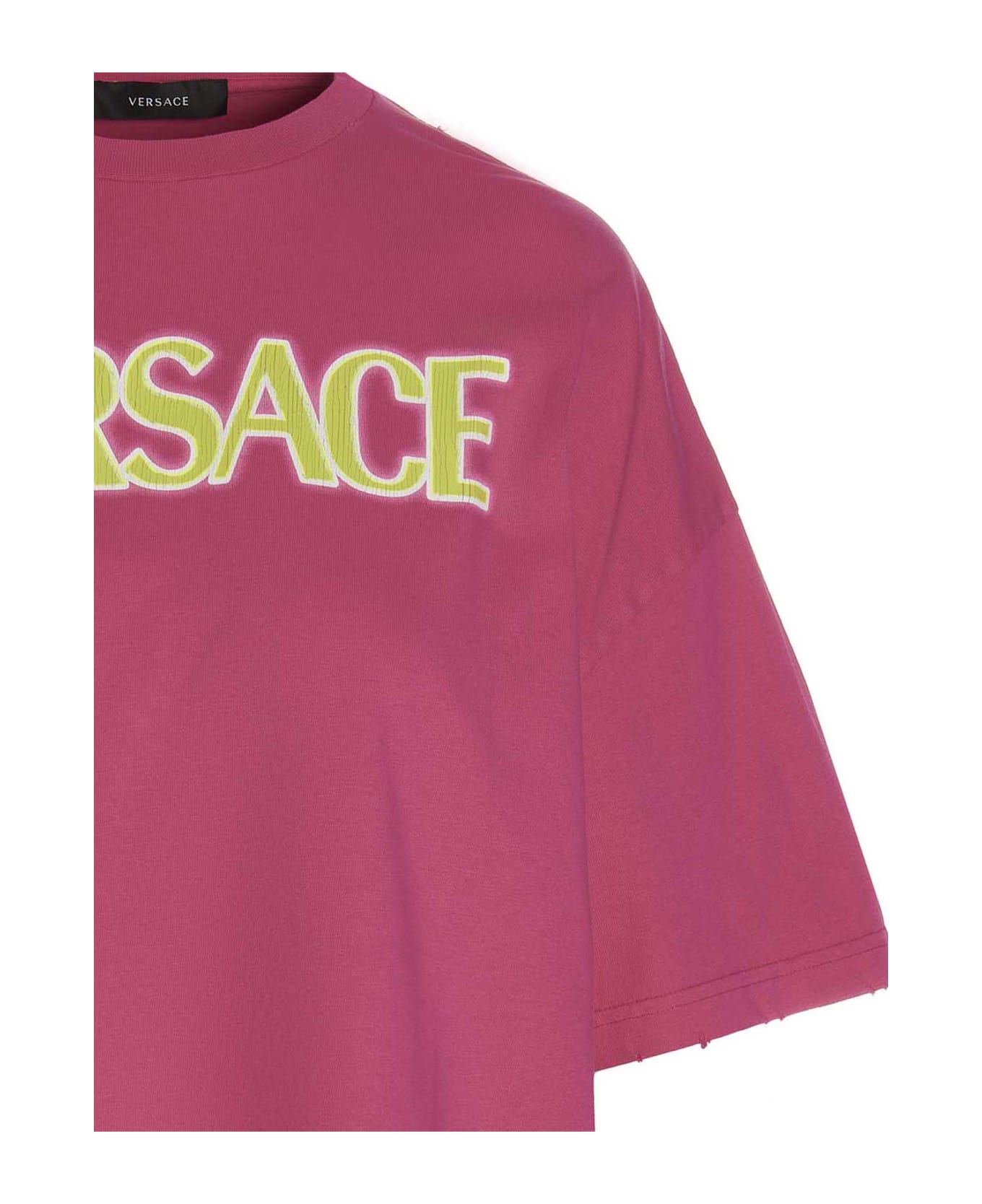 Versace Logo T-shirt - Fuchsia