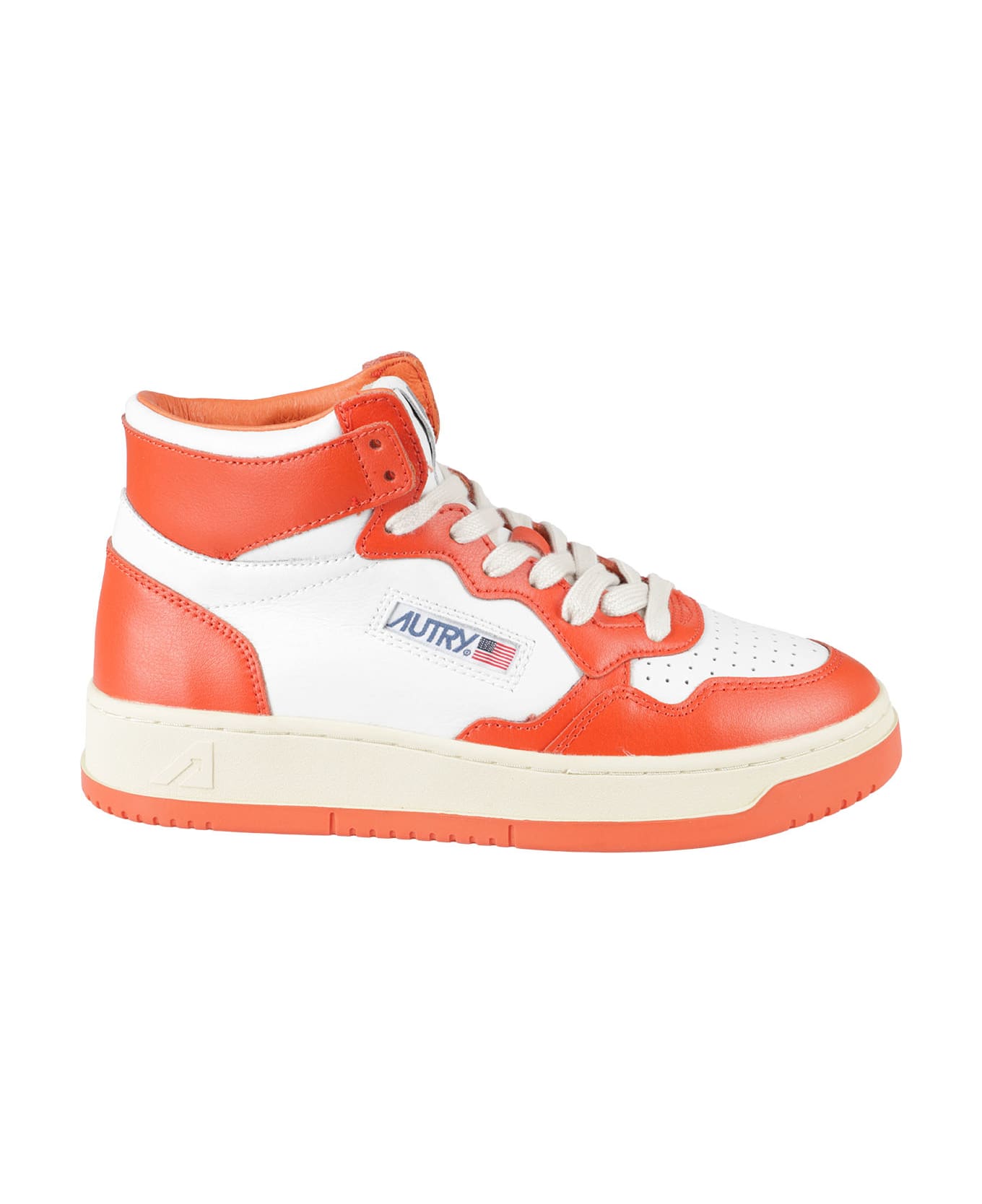 Autry Sneakers - Leat Tangerine