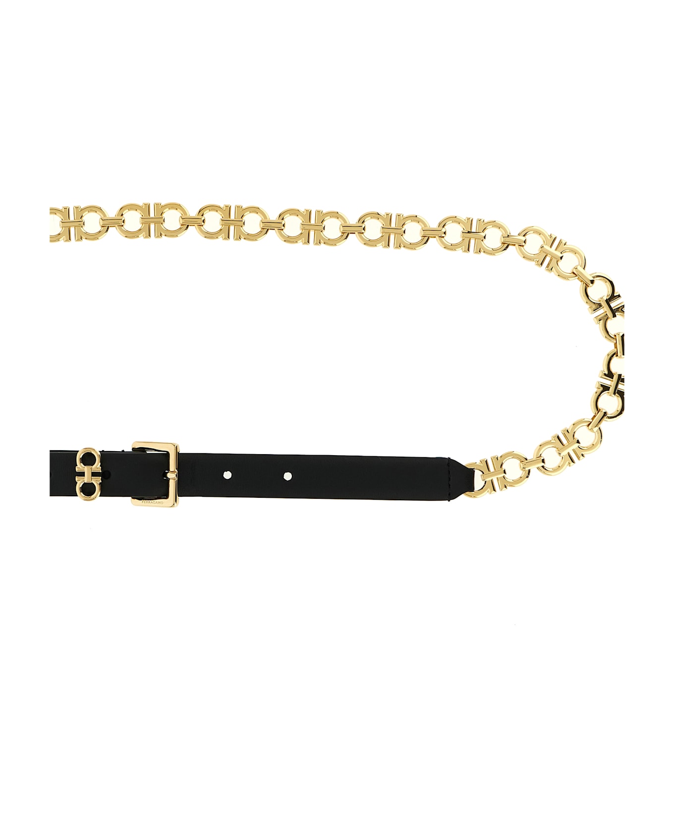 Ferragamo 'gancini' Belt - Black  