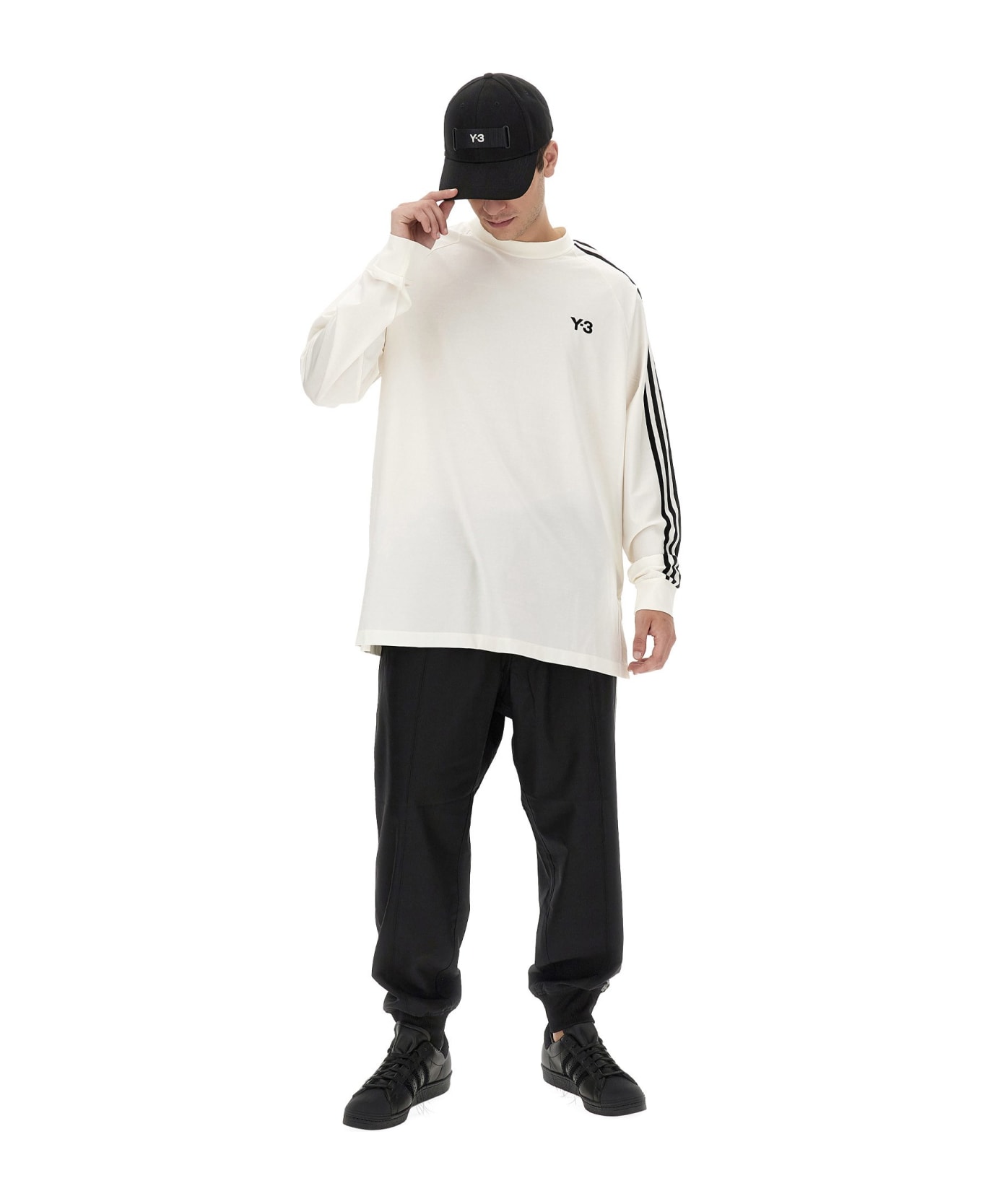 Y-3 T-shirt With Logo - WHITE